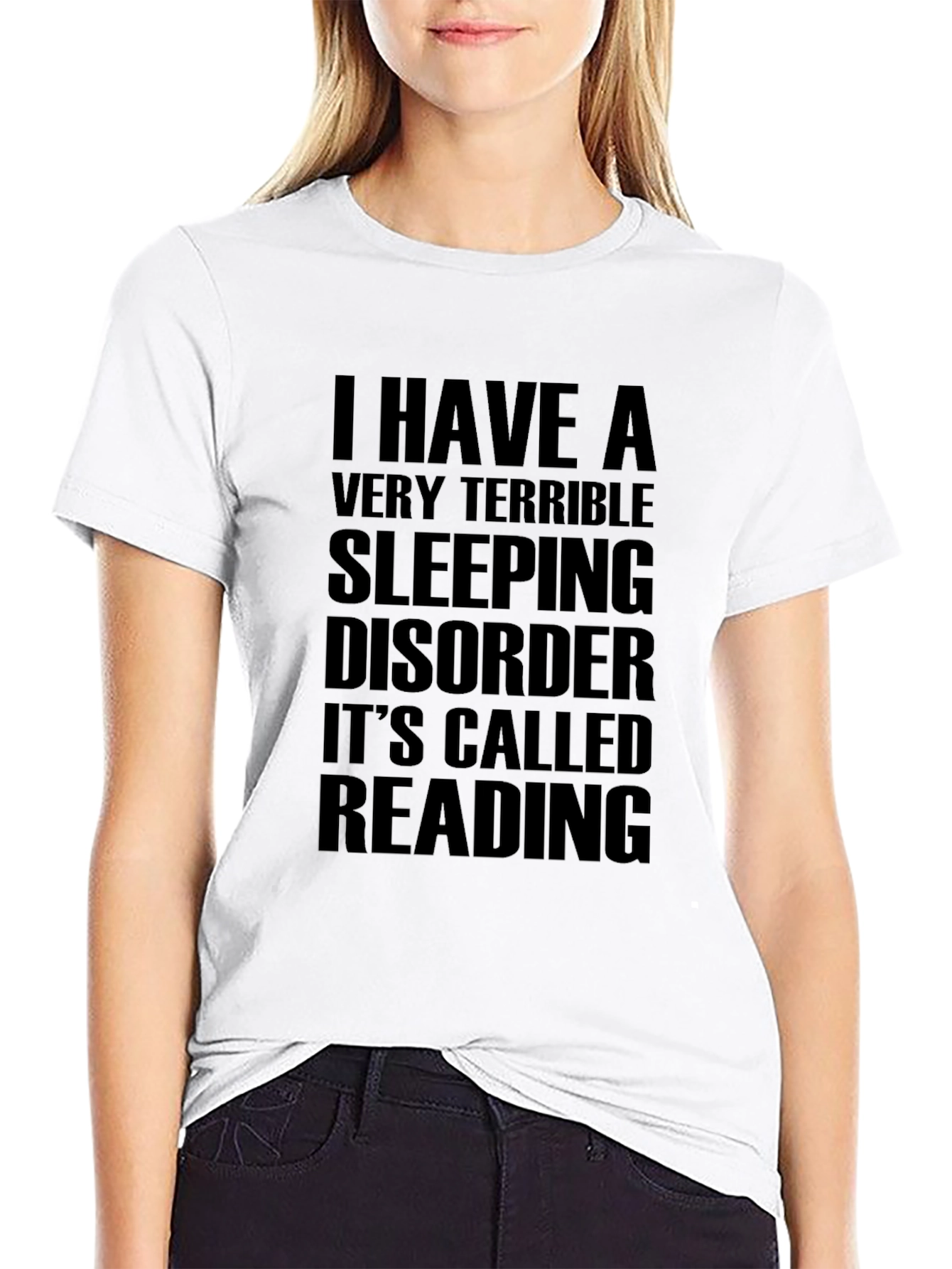 Funny Reading Disorder Graphic T-Shirt