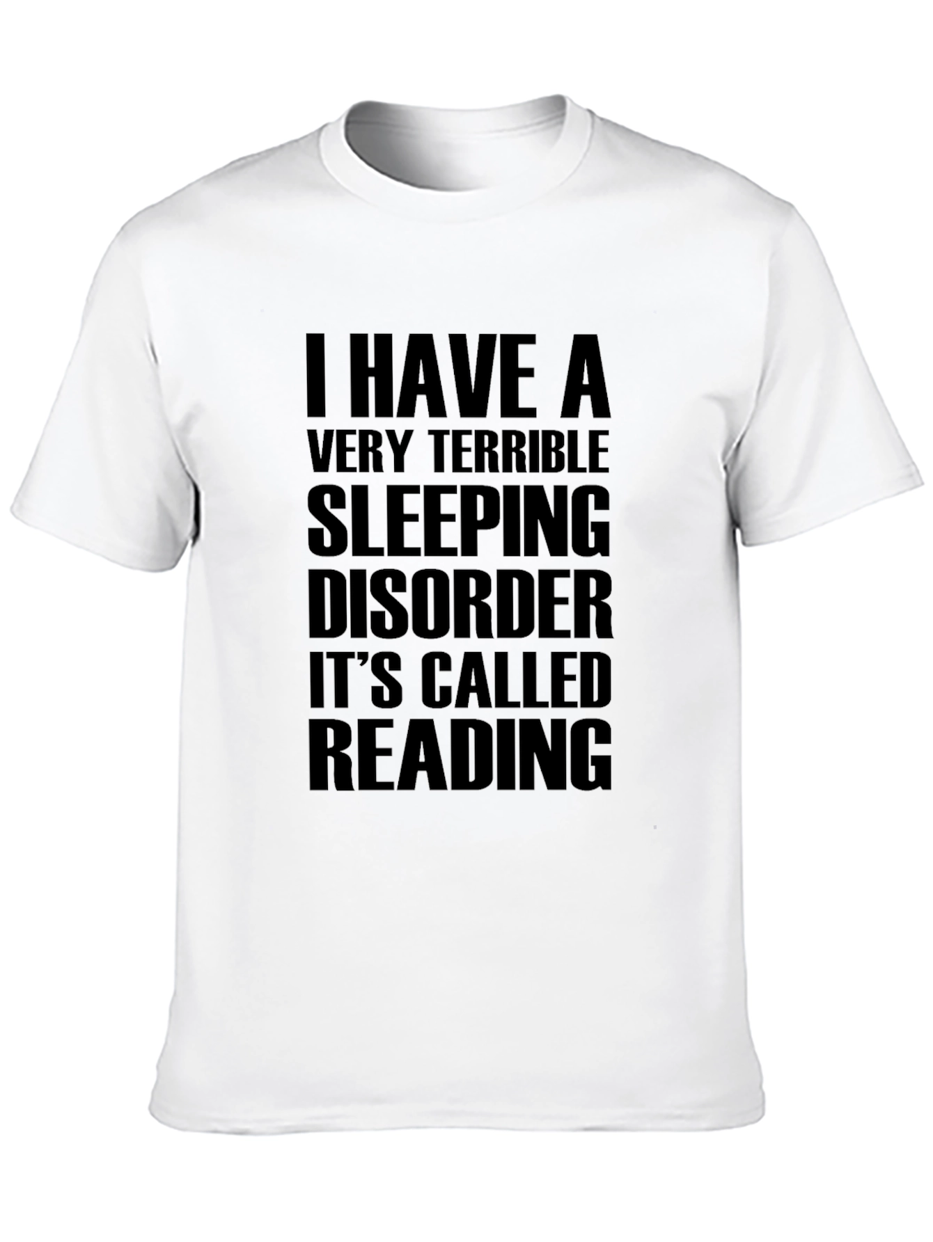 Funny Reading Disorder Graphic T-Shirt