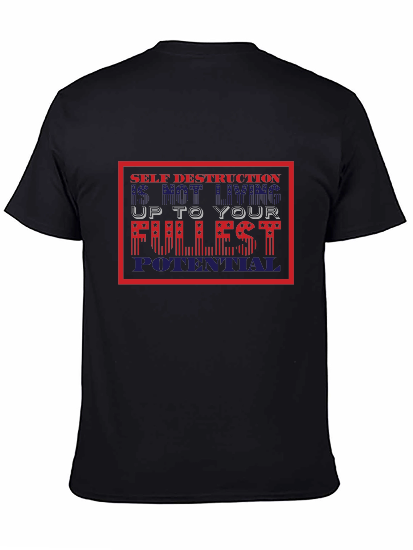 Self Destruction Fullest Potential Graphic T-Shirt