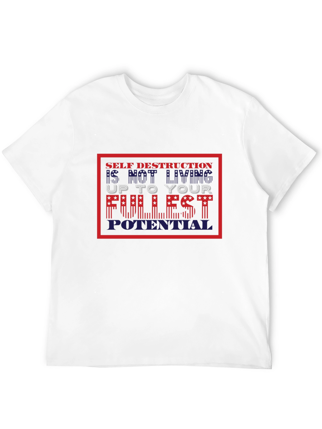 Self Destruction Fullest Potential Graphic T-Shirt