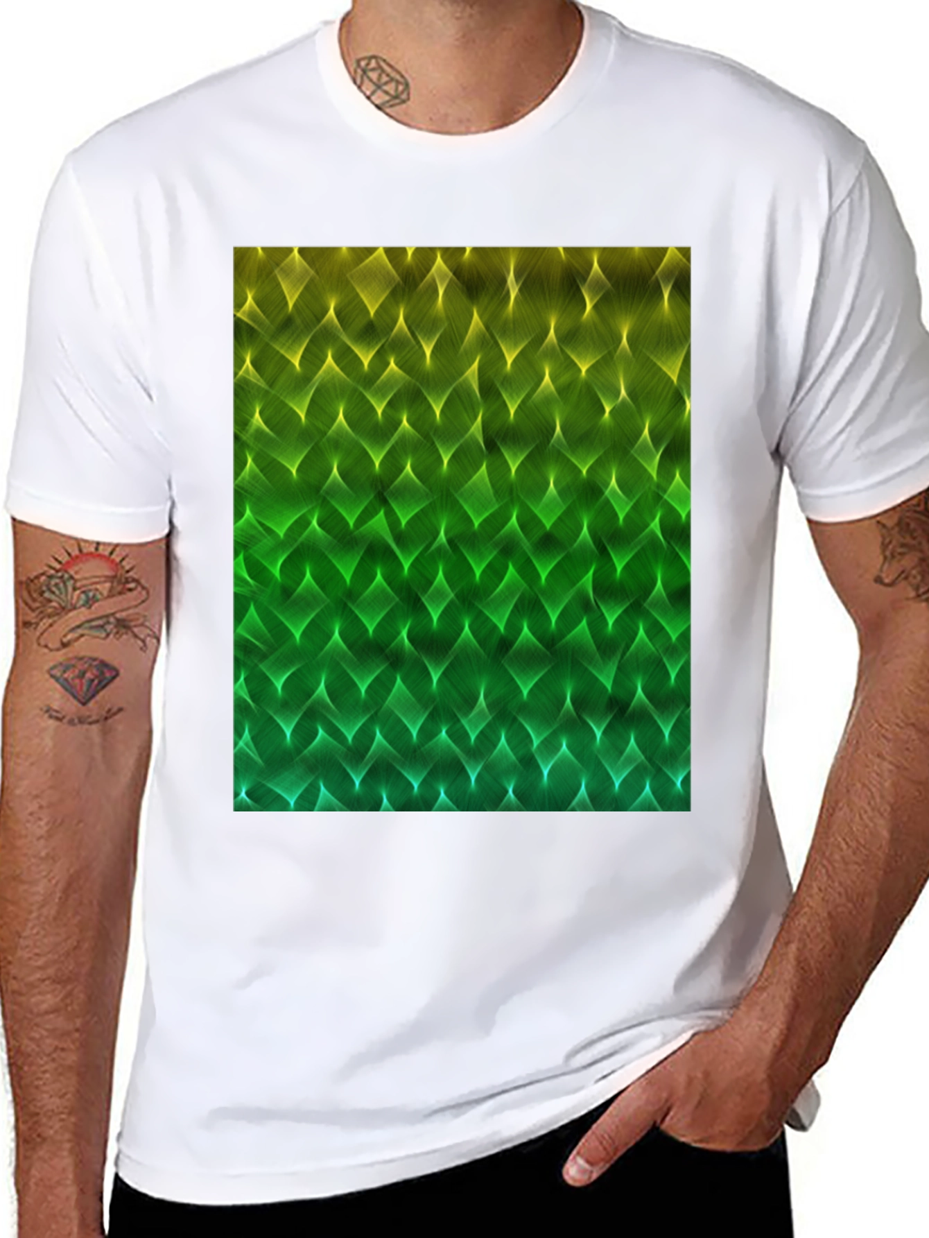 Abstract Geometric Gradient Tee