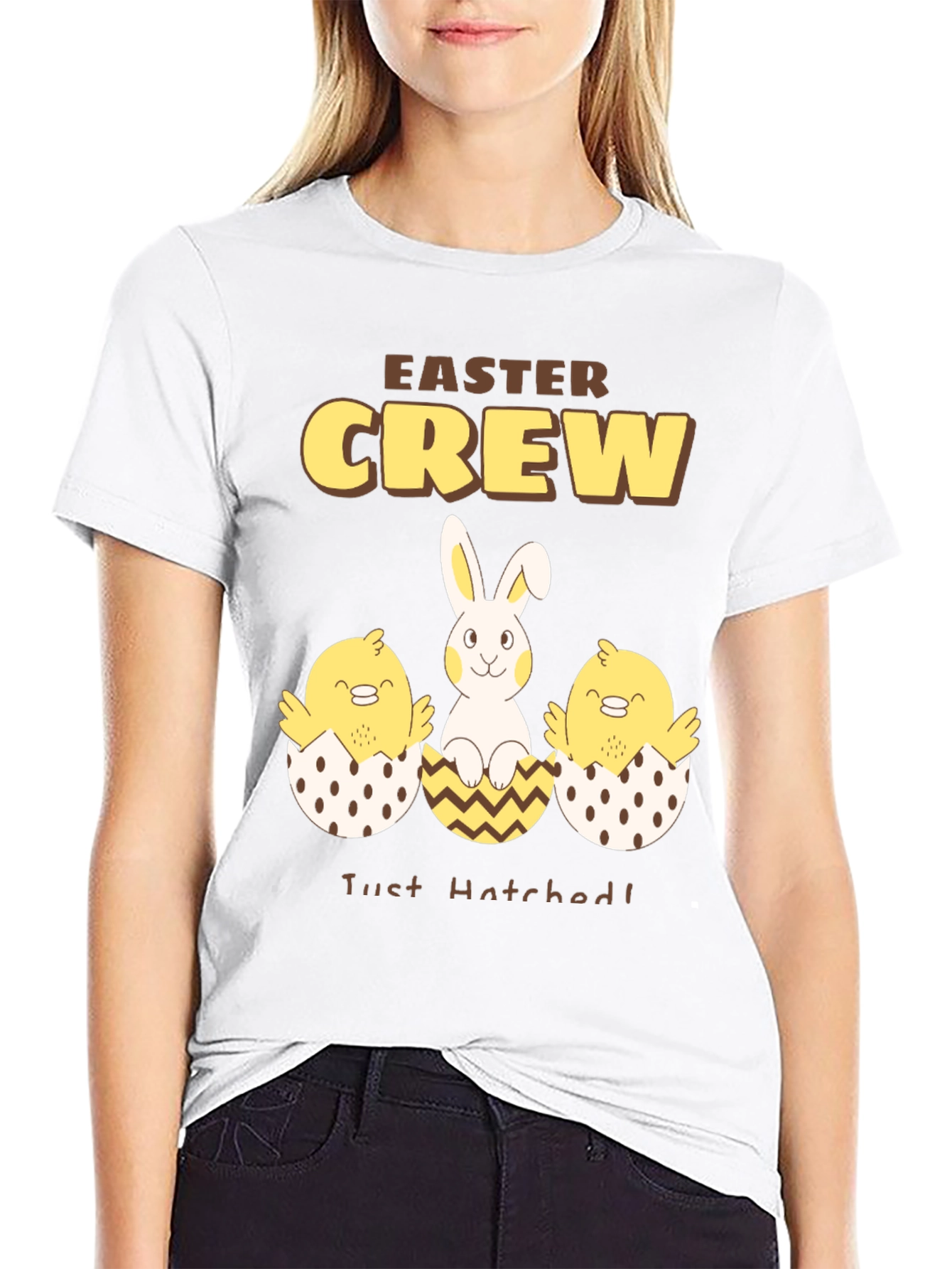 Easter Crew T-Shirt - Just Hatched!