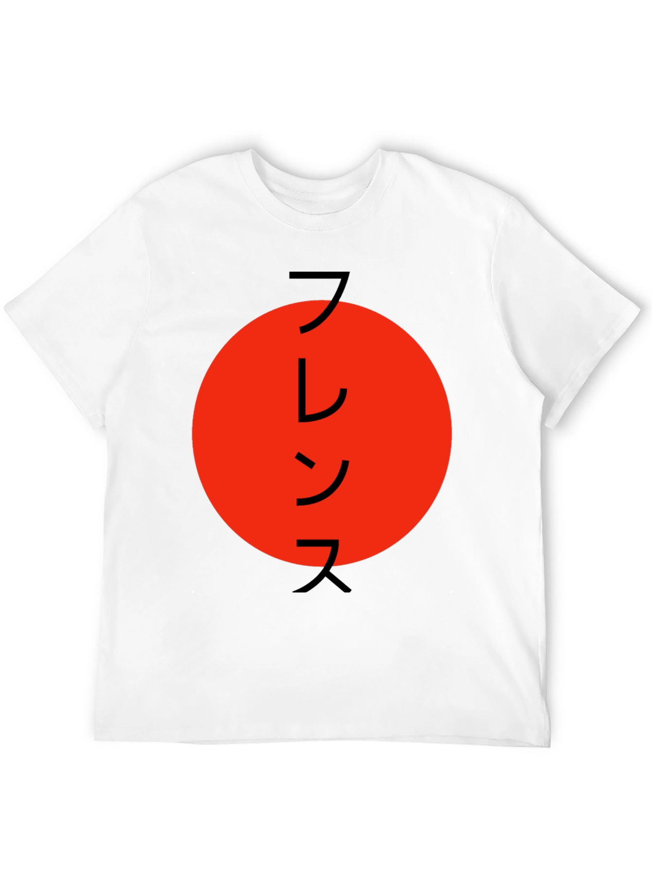 France Japan Inspired Graphic Tee