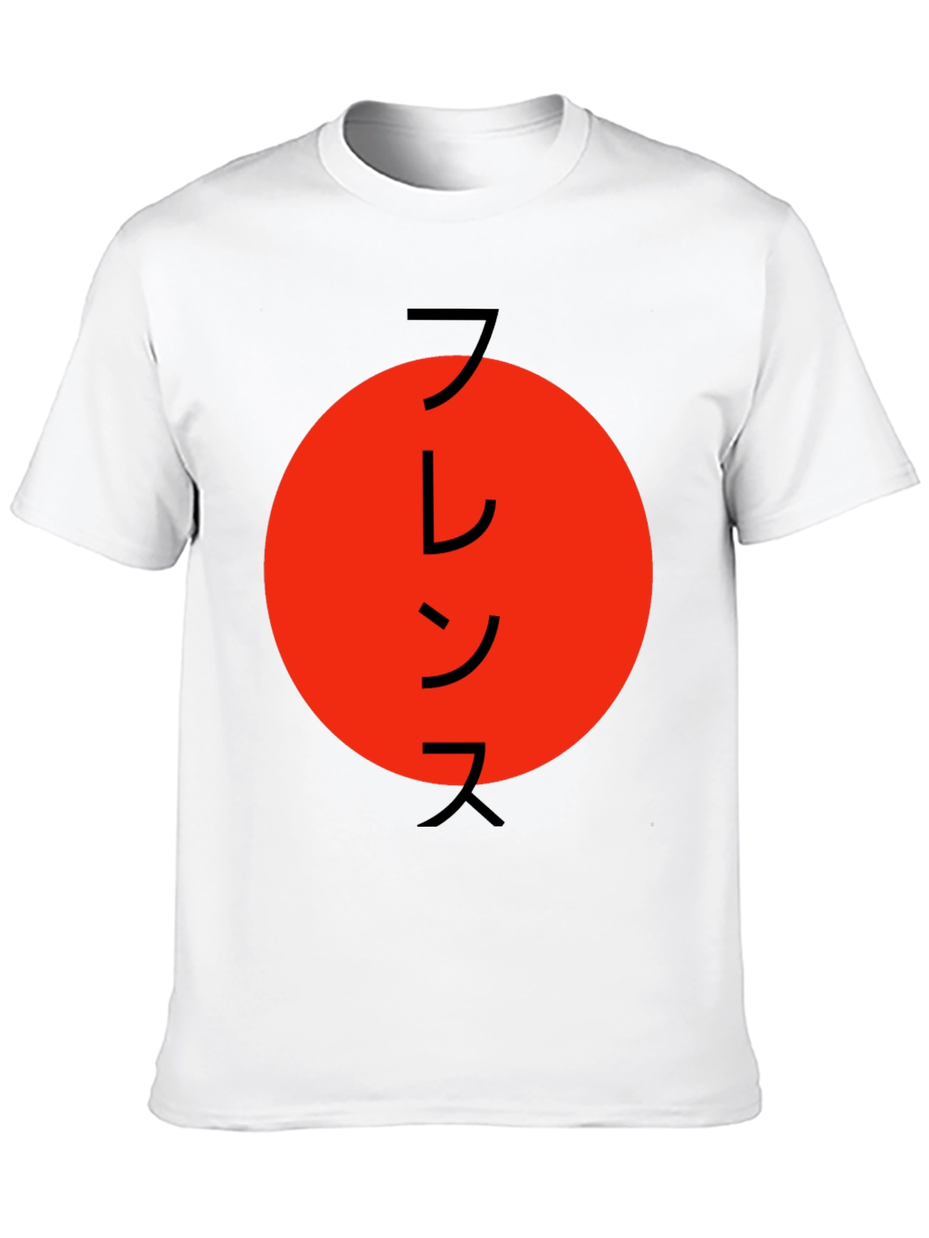 France Japan Inspired Graphic Tee