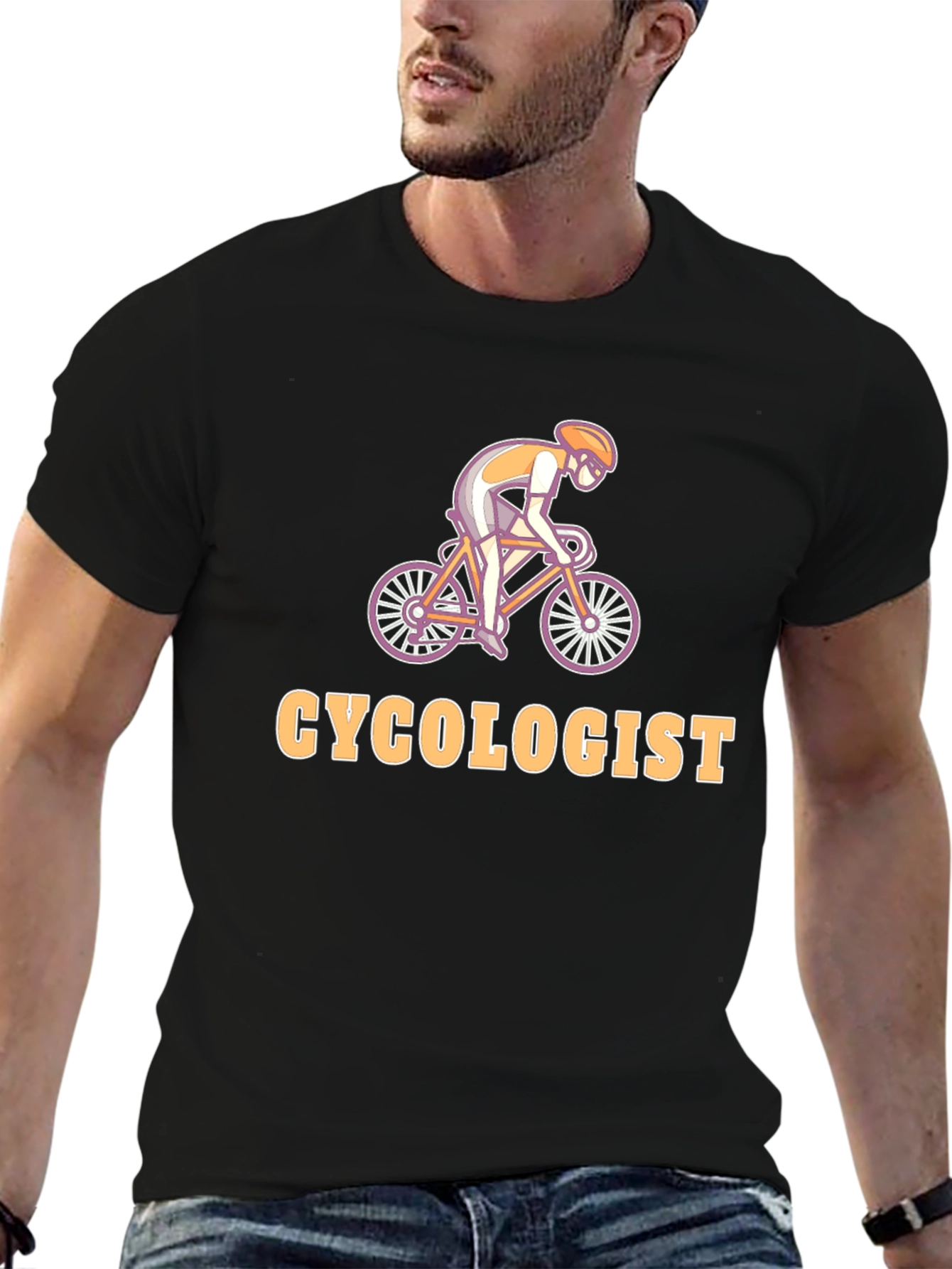 Cycologist Graphic T-Shirt - Cycling Lover Tee