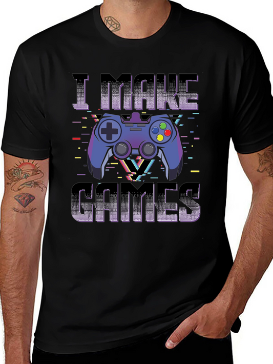 I Make Games Graphic T-Shirt