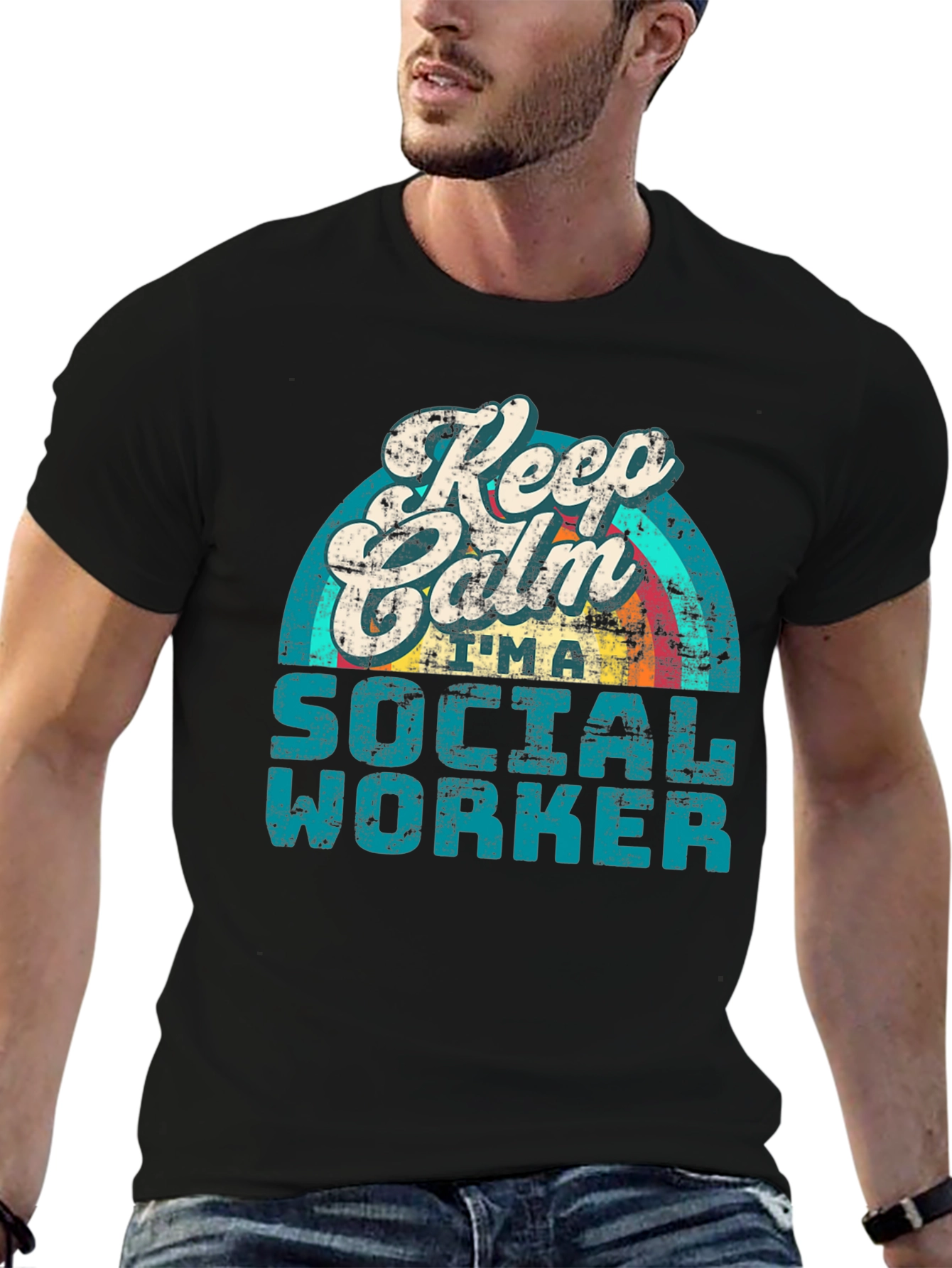 Keep Calm Im a Social Worker T-Shirt