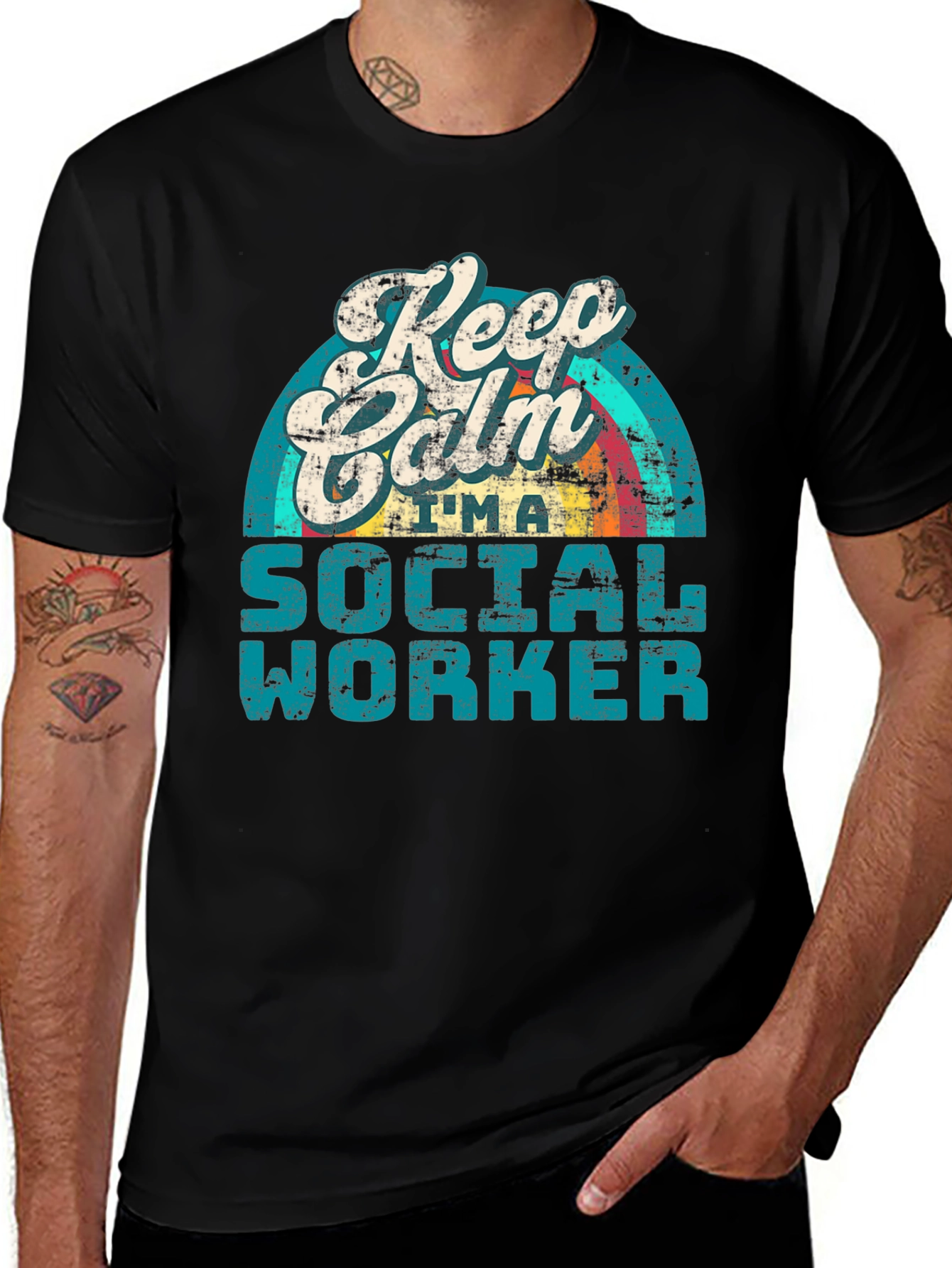 Keep Calm Im a Social Worker T-Shirt