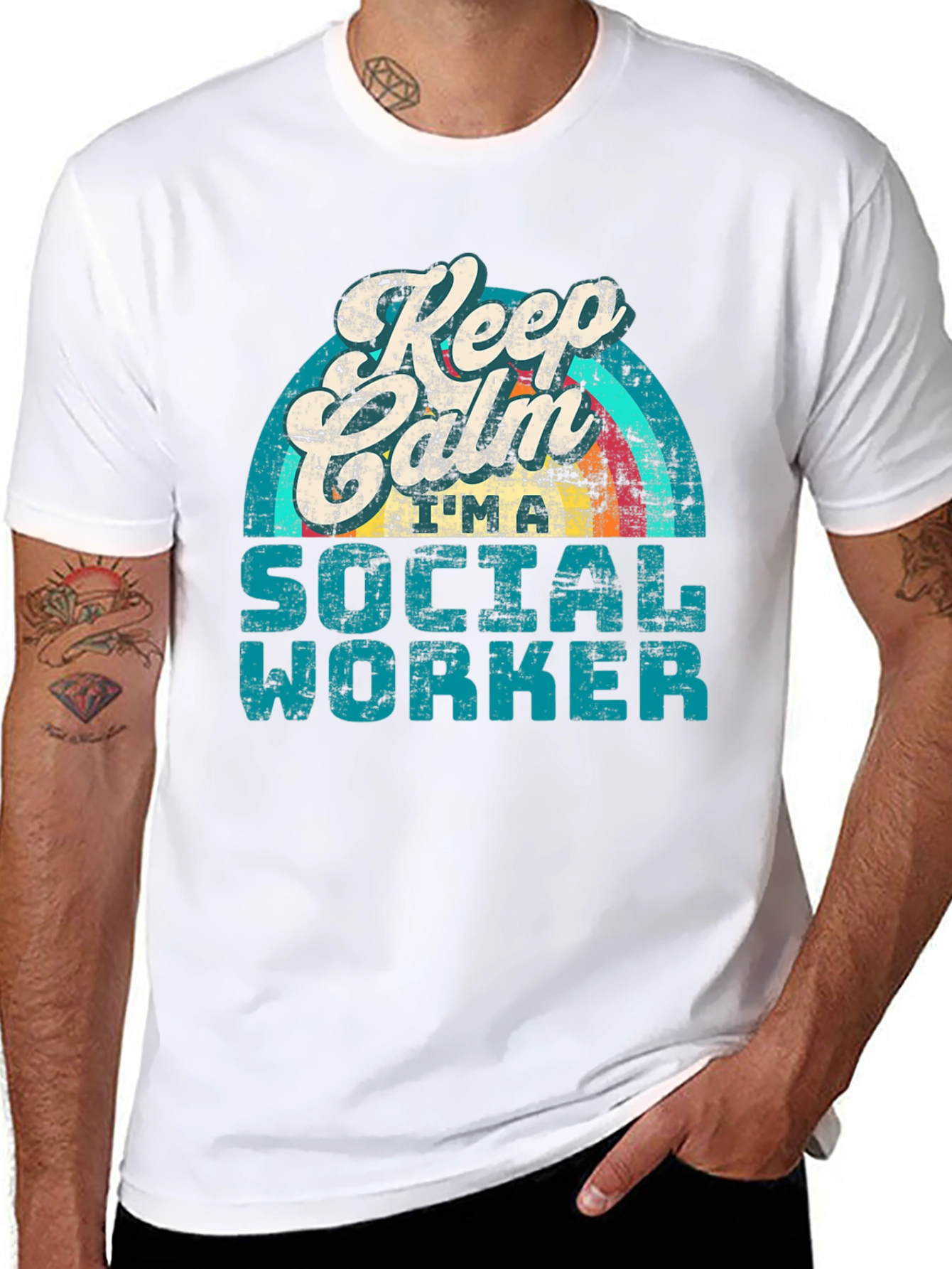 Keep Calm Im a Social Worker T-Shirt