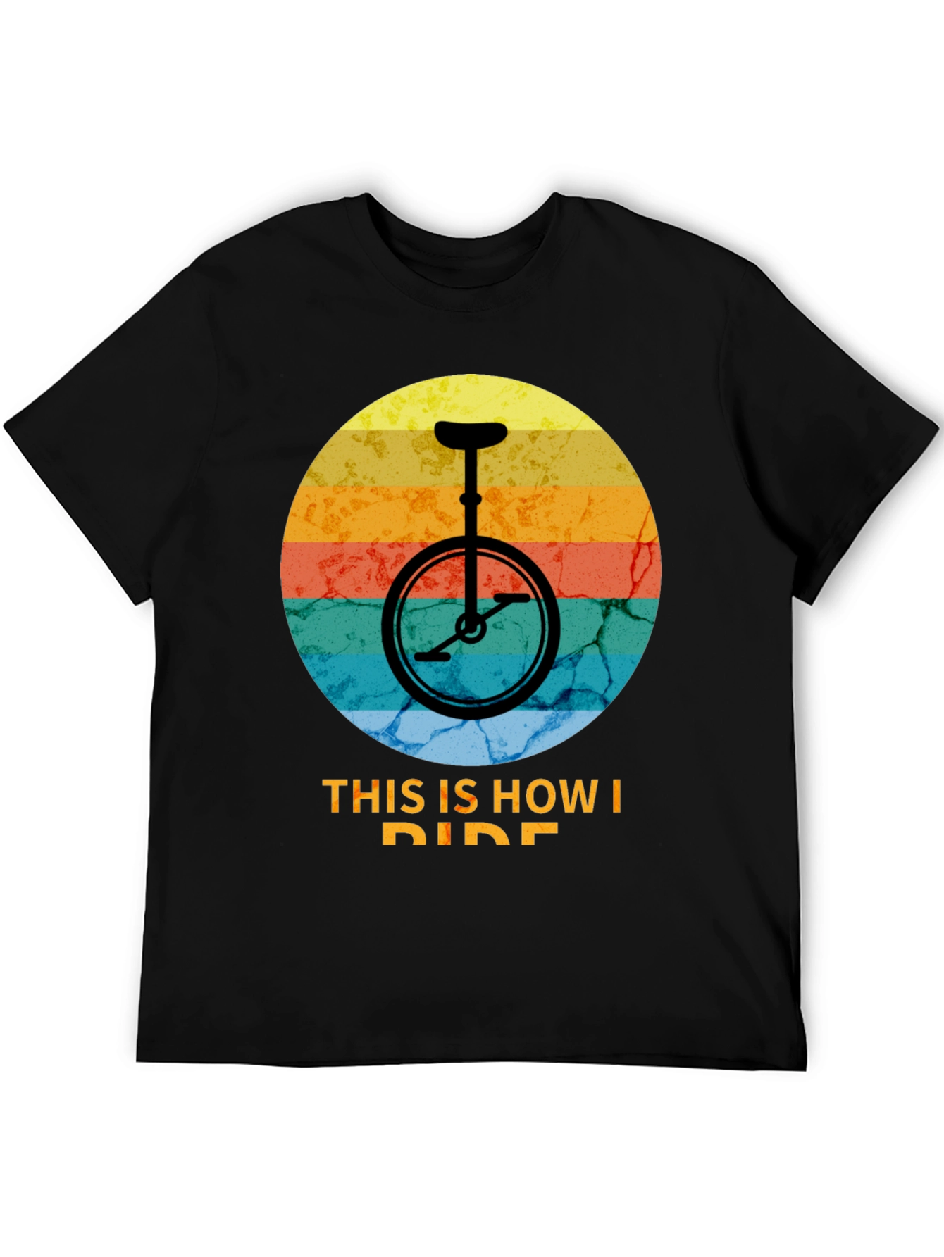 Retro Unicycle T-Shirt - This Is How I Ride