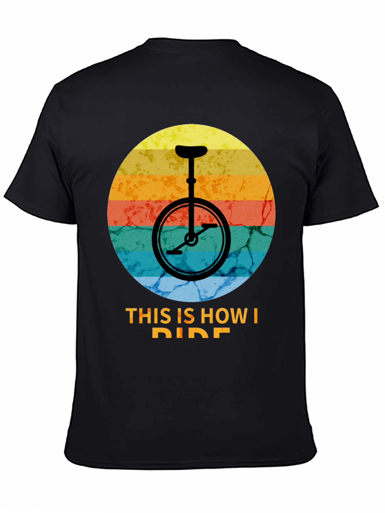 Retro Unicycle T-Shirt - This Is How I Ride