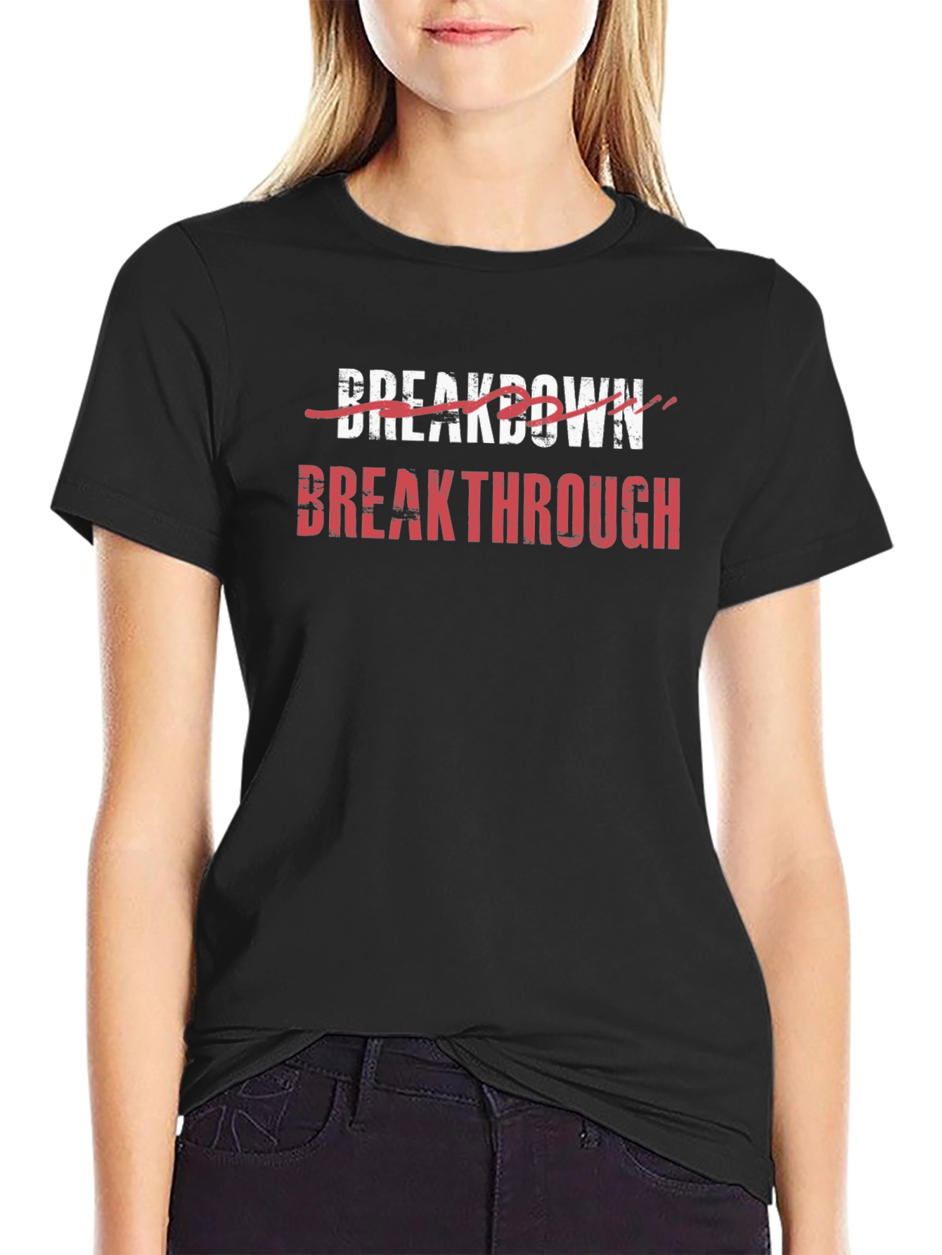 Breakthrough Graphic T-Shirt - Motivational Tee