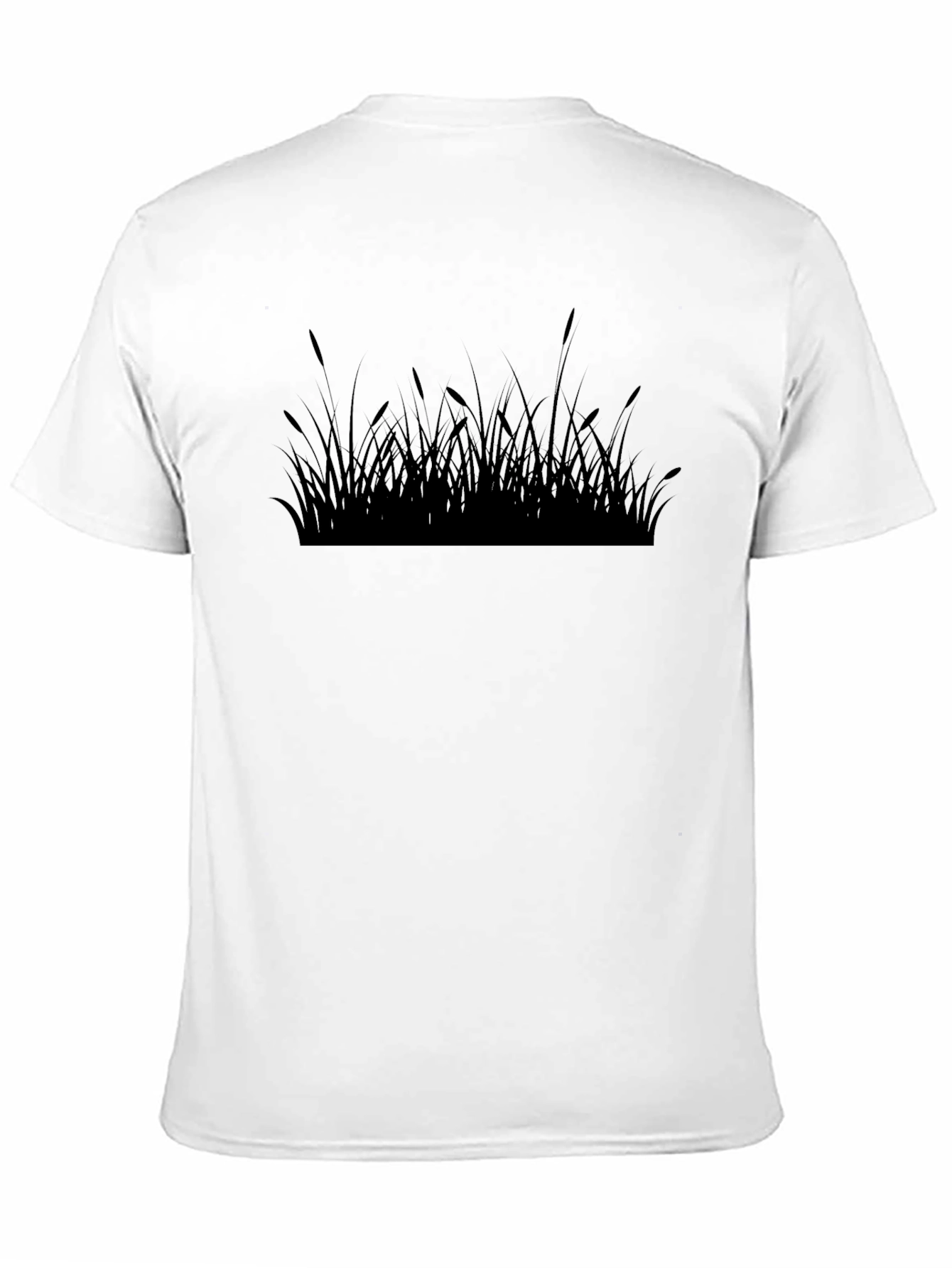 Silhouette Grass Black T-Shirt