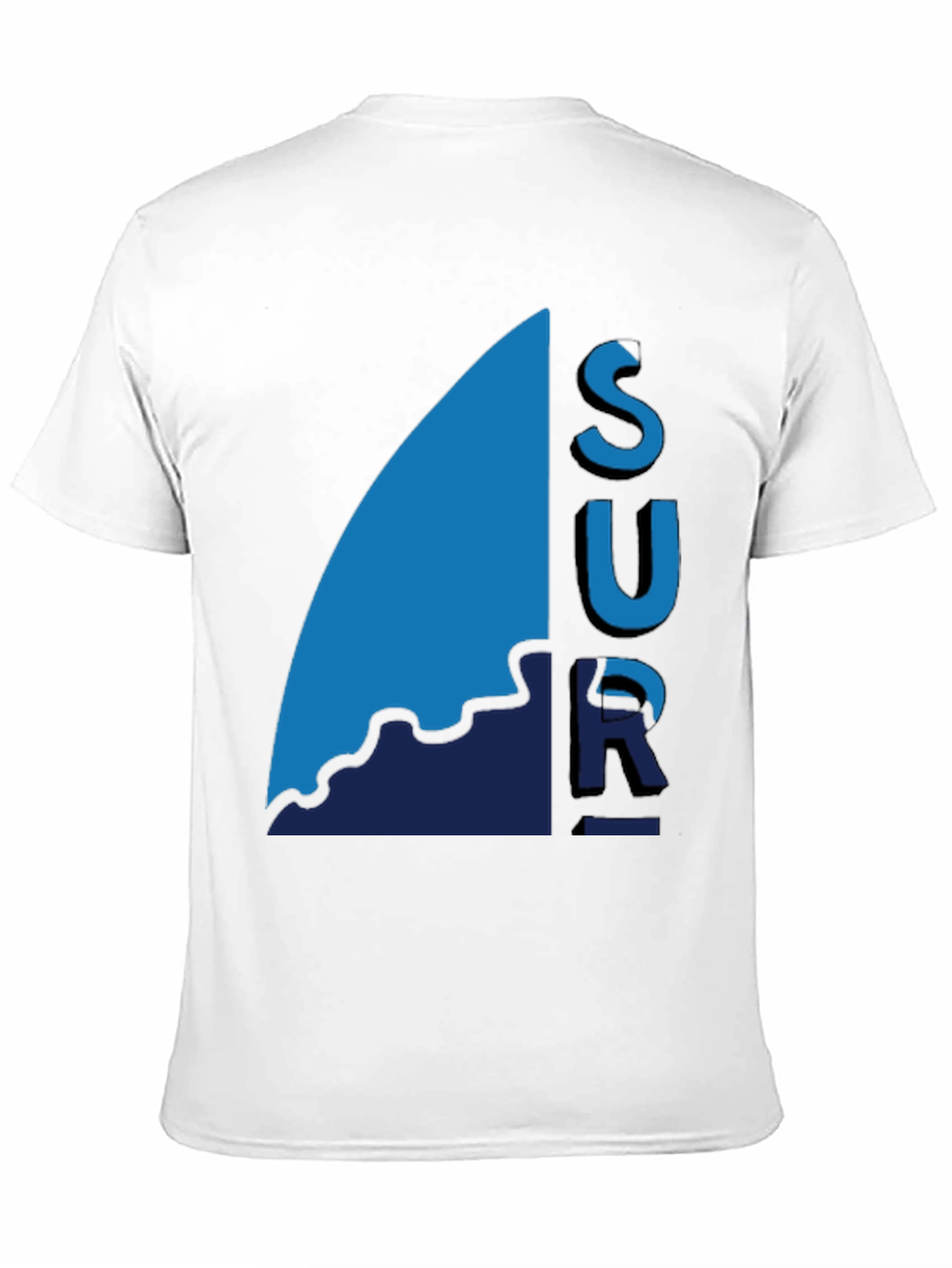 Cool Blue Surf Graphic T-Shirt