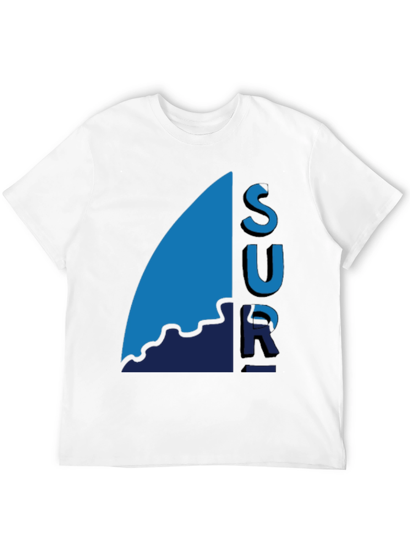 Cool Blue Surf Graphic T-Shirt