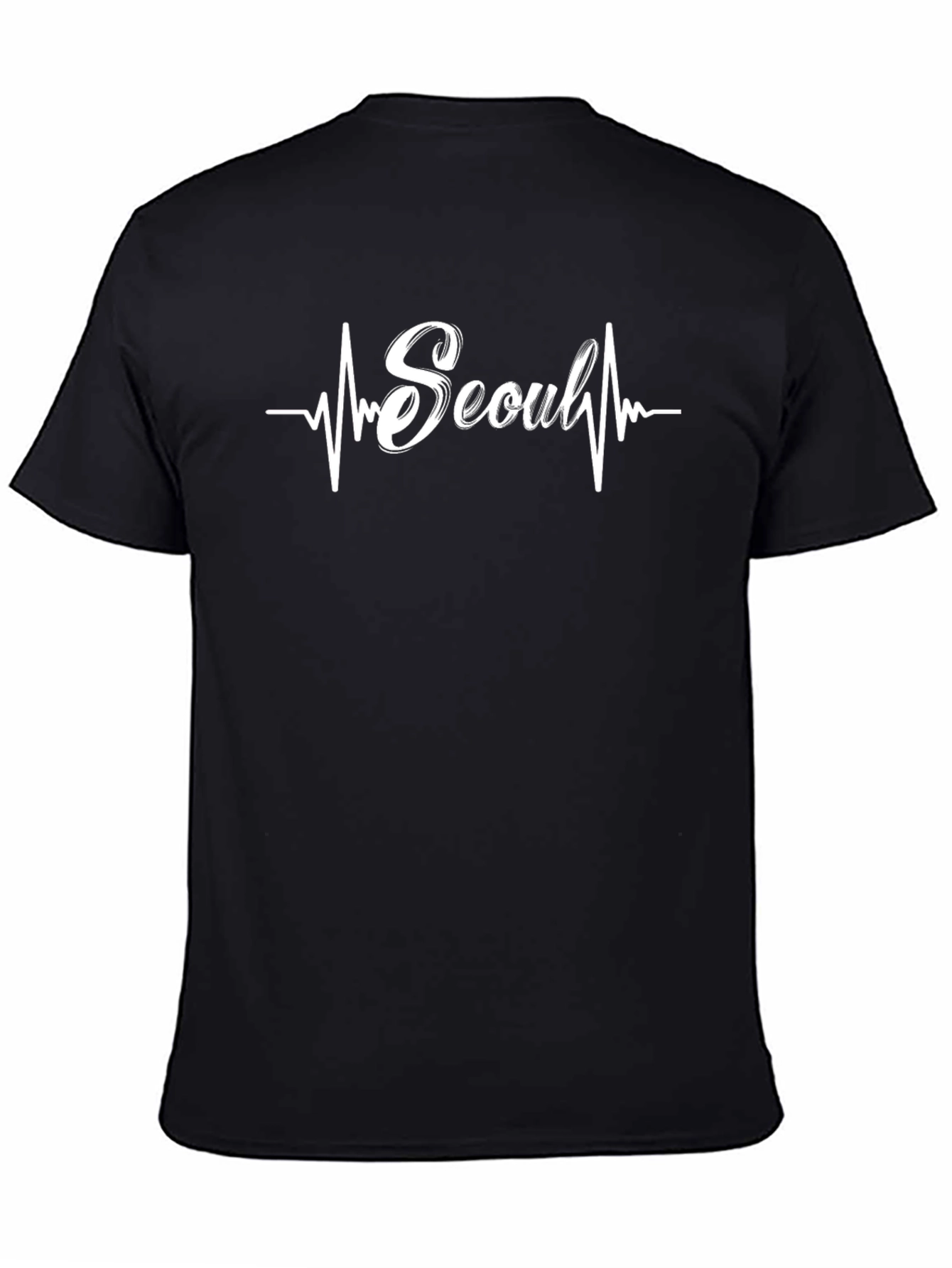 Seoul Heartbeat Graphic Tee - Stylish City Pride Shirt