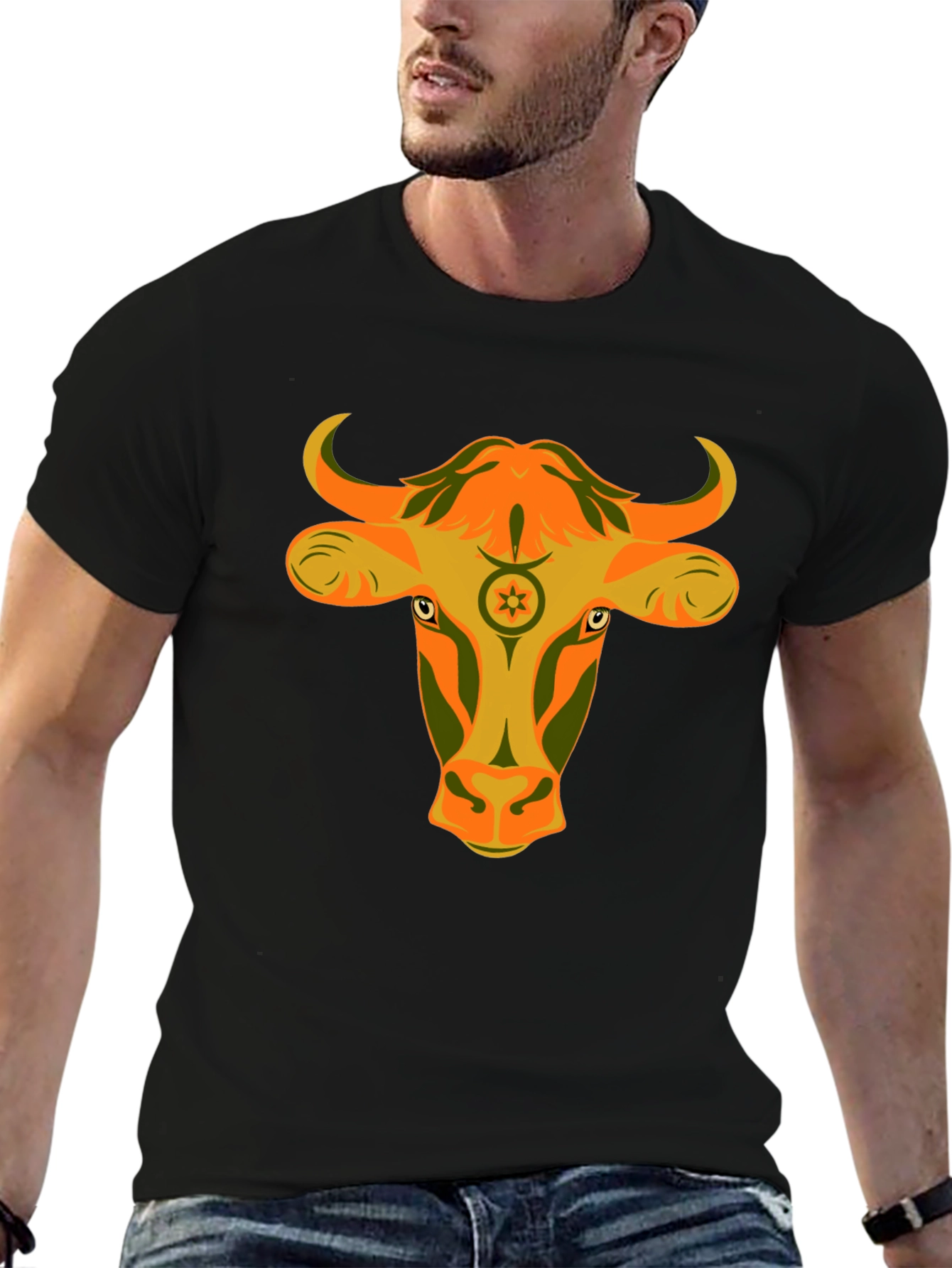 Zodiac Taurus Graphic Tee - Stylish Astrology Shirt