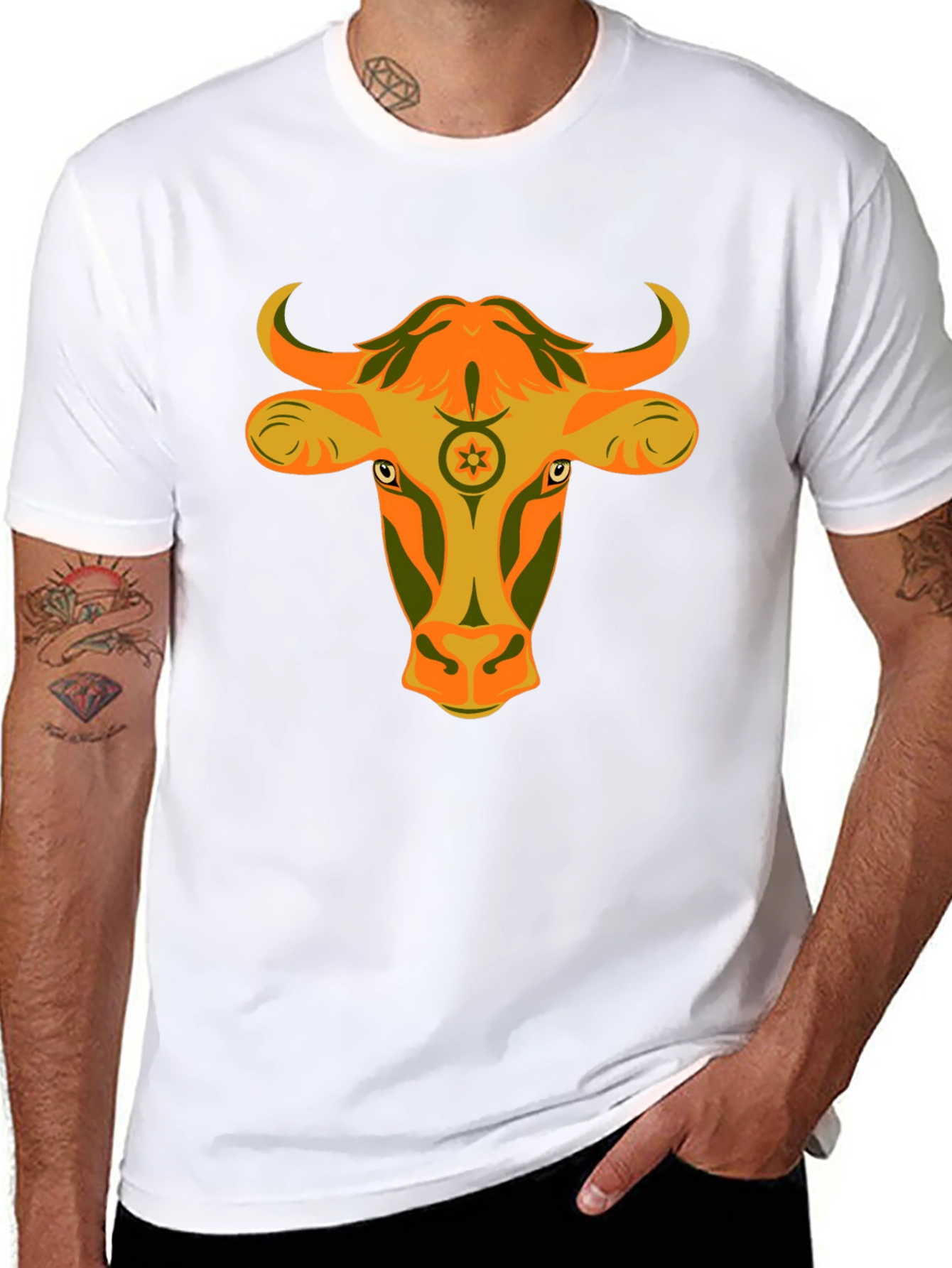 Zodiac Taurus Graphic Tee - Stylish Astrology Shirt