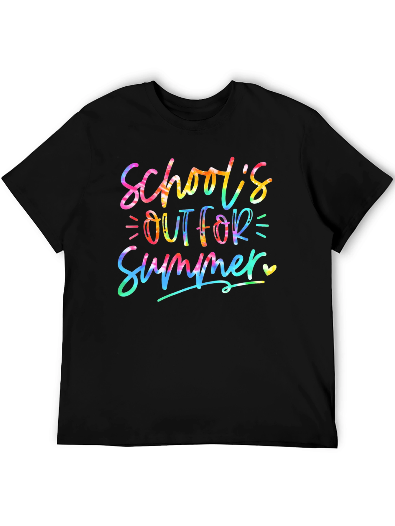 Schools Out For Summer Tie-Dye T-Shirt