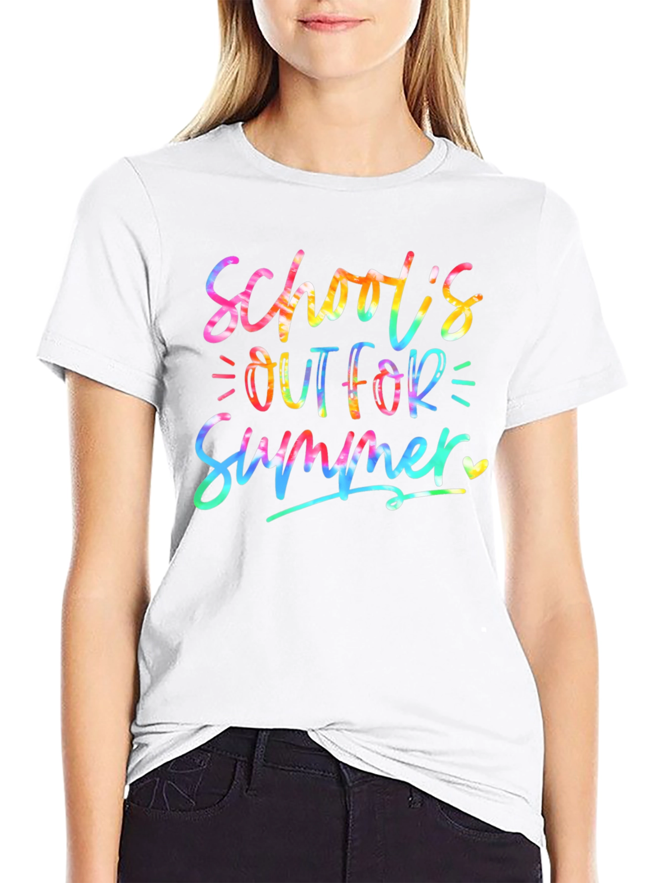 Schools Out For Summer Tie-Dye T-Shirt