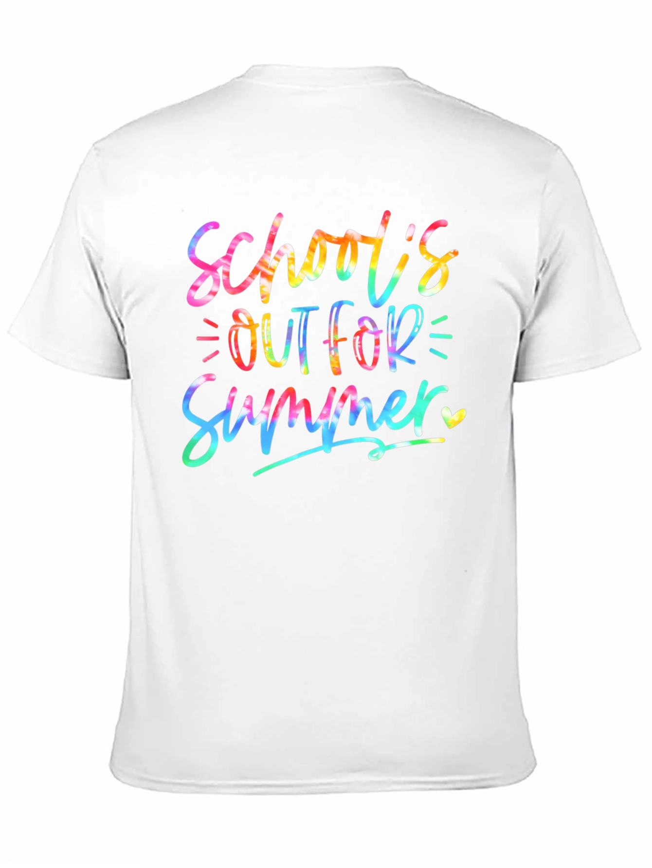 Schools Out For Summer Tie-Dye T-Shirt