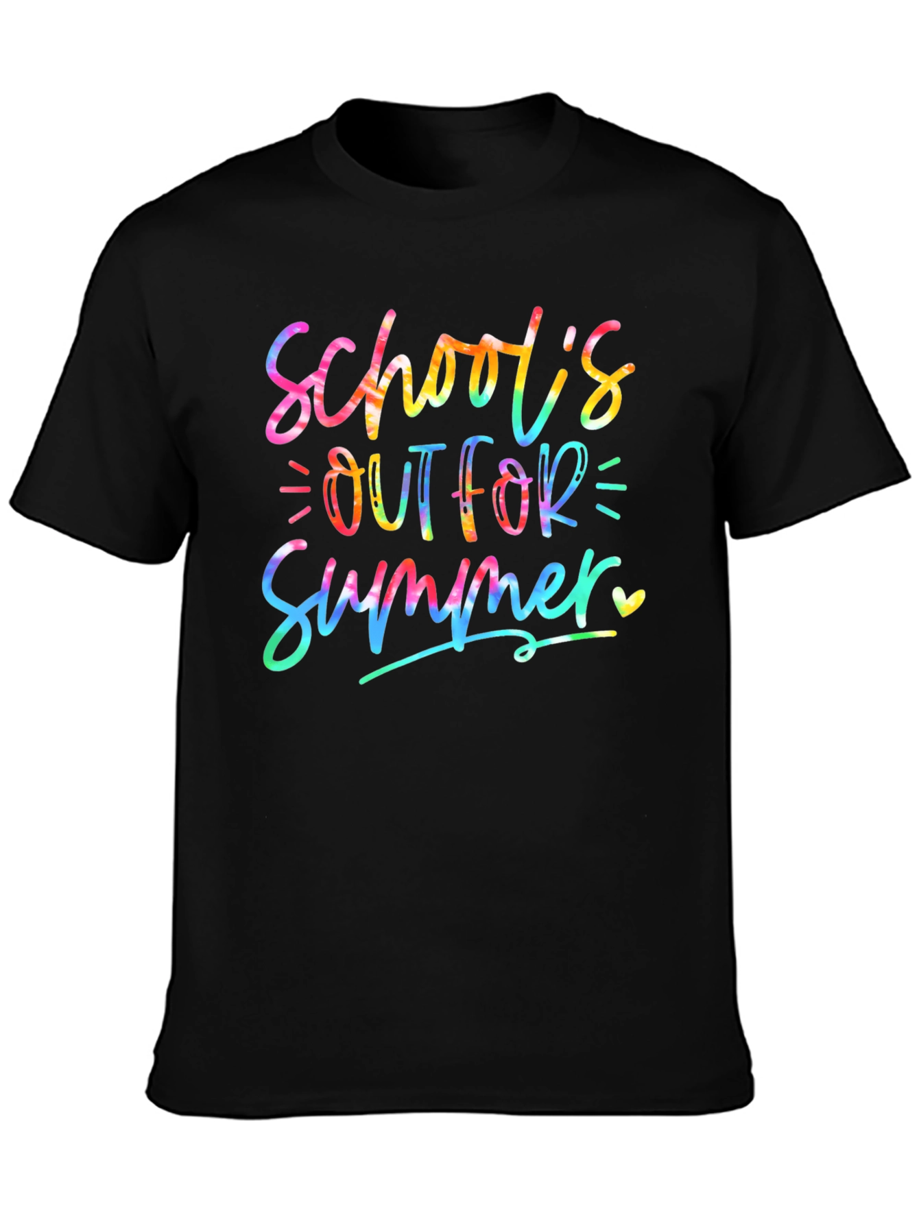 Schools Out For Summer Tie-Dye T-Shirt