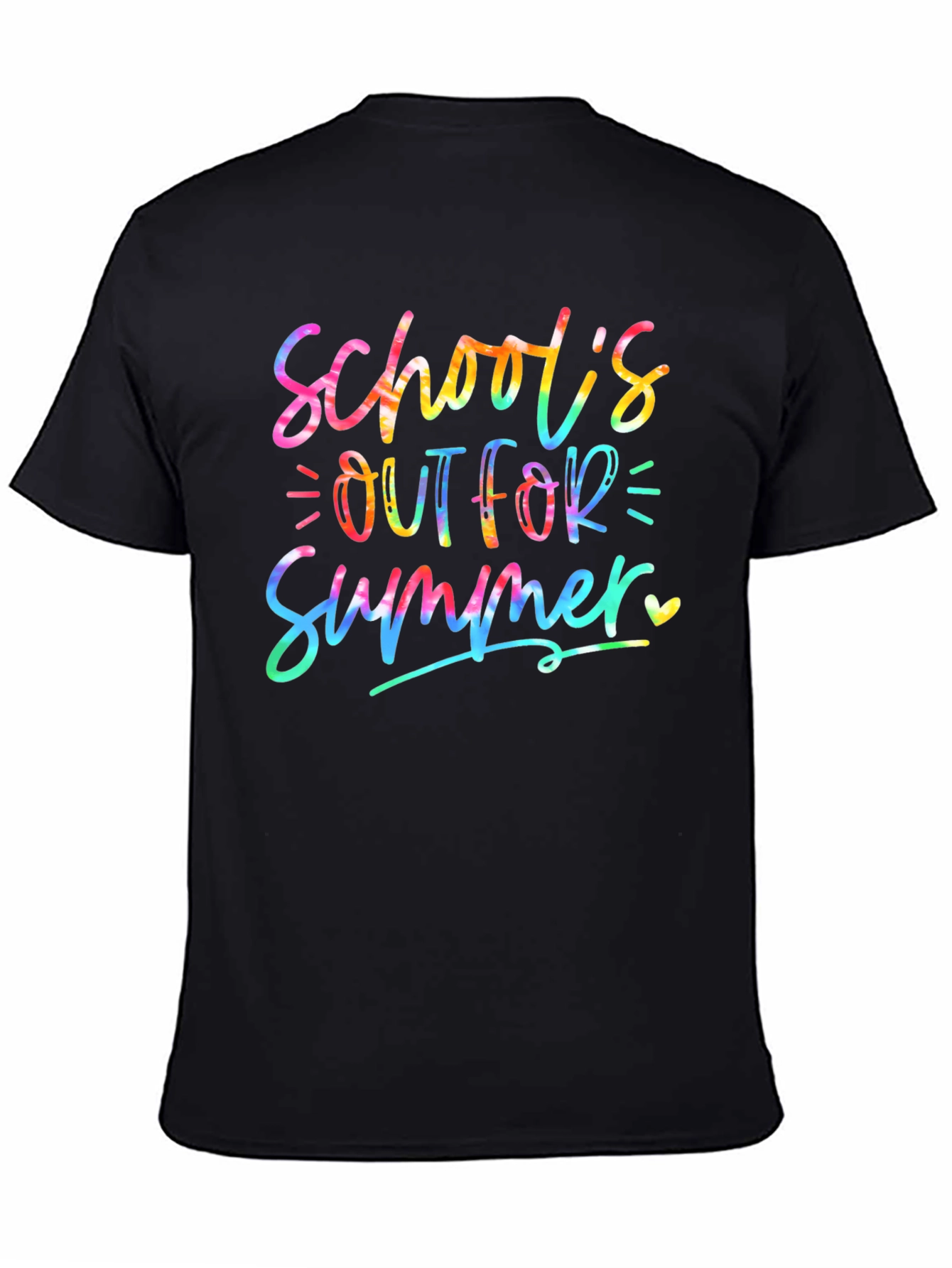 Schools Out For Summer Tie-Dye T-Shirt