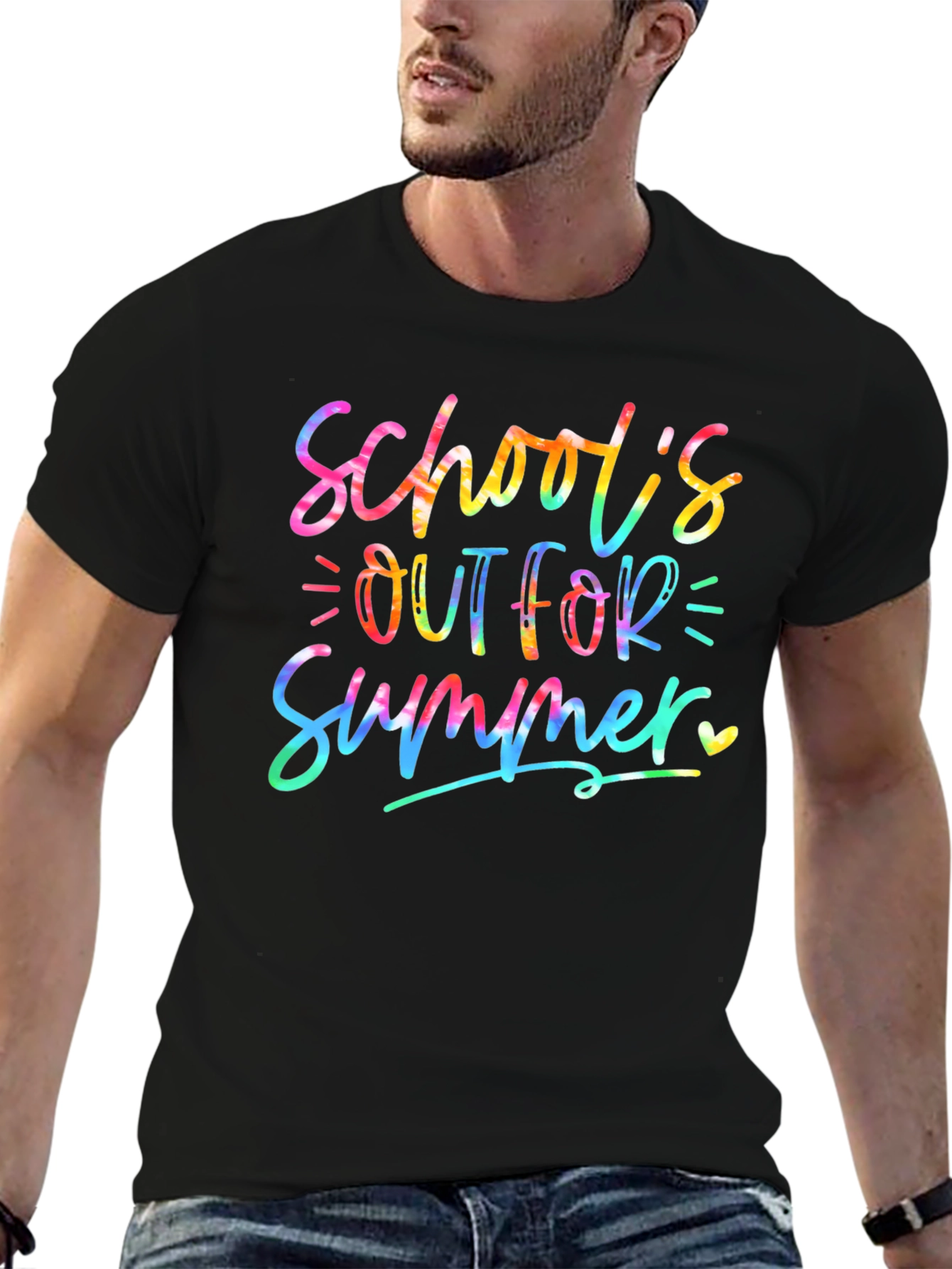 Schools Out For Summer Tie-Dye T-Shirt