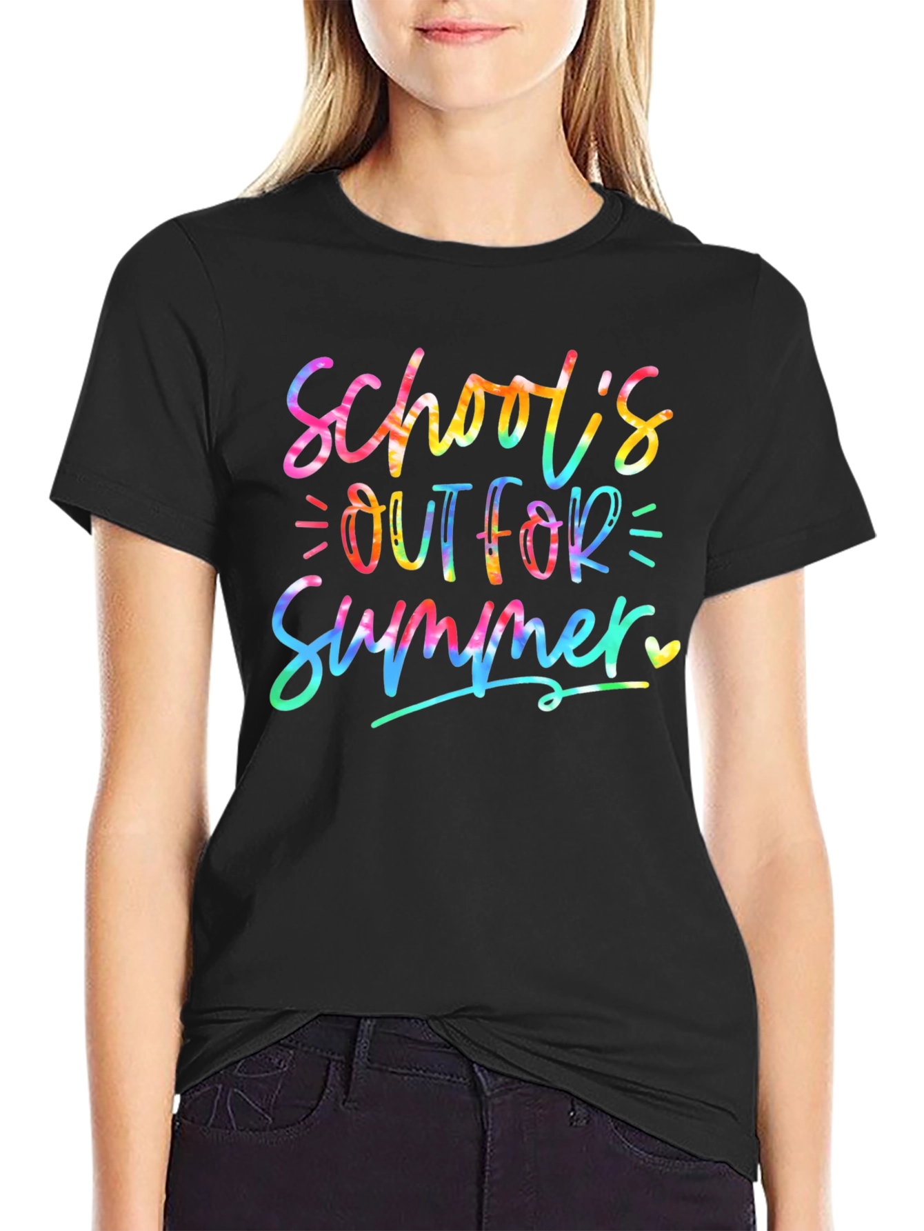 Schools Out For Summer Tie-Dye T-Shirt