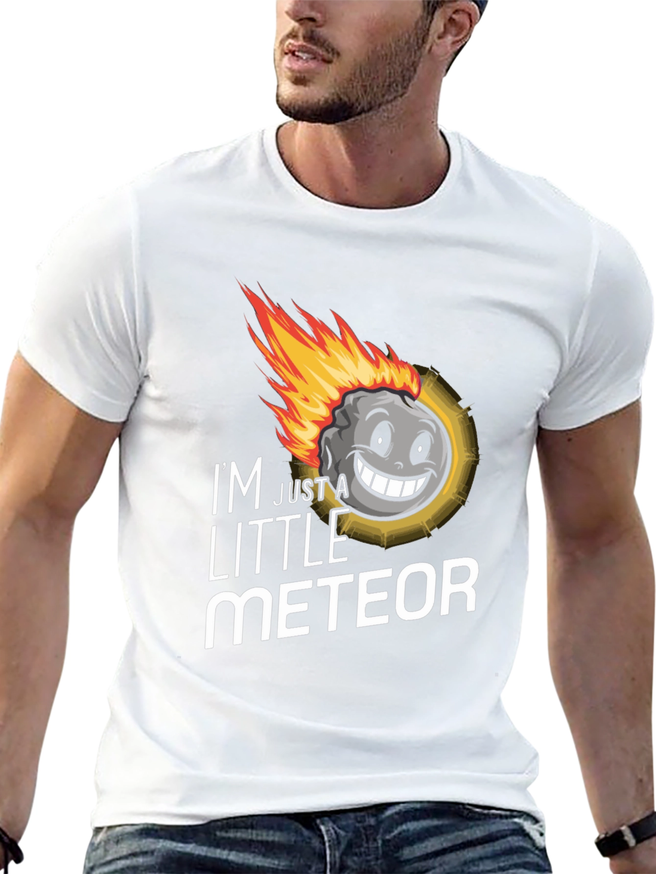 Im Just a Little Meteor Graphic T-Shirt