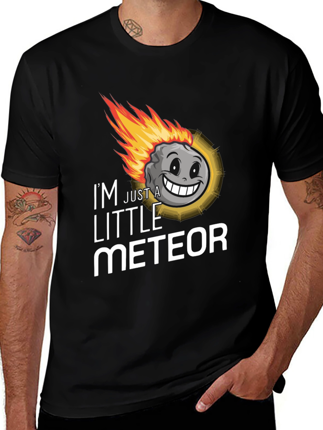 Im Just a Little Meteor Graphic T-Shirt