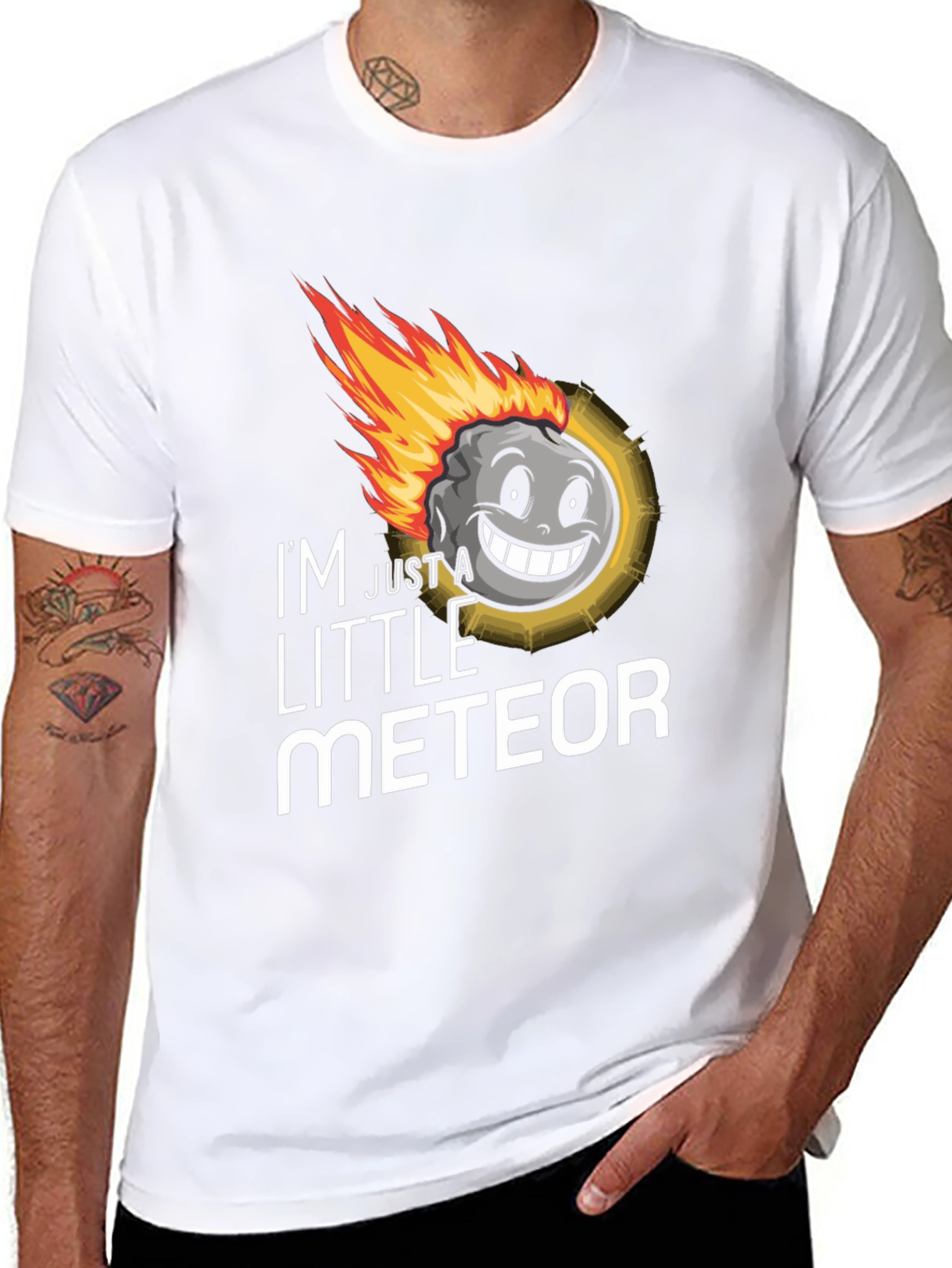 Im Just a Little Meteor Graphic T-Shirt