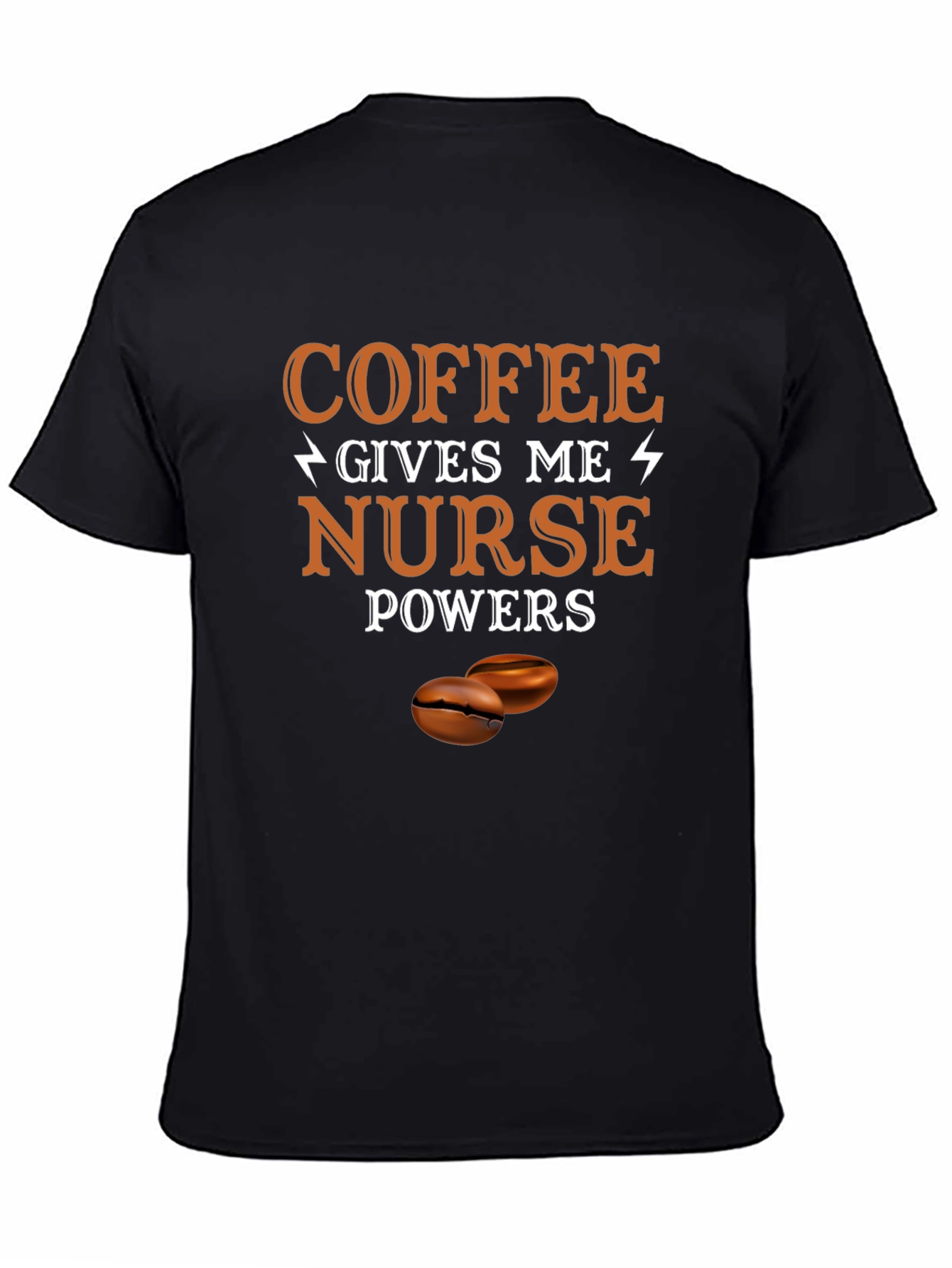 Coffee Gives Me Nurse Powers Graphic Tee