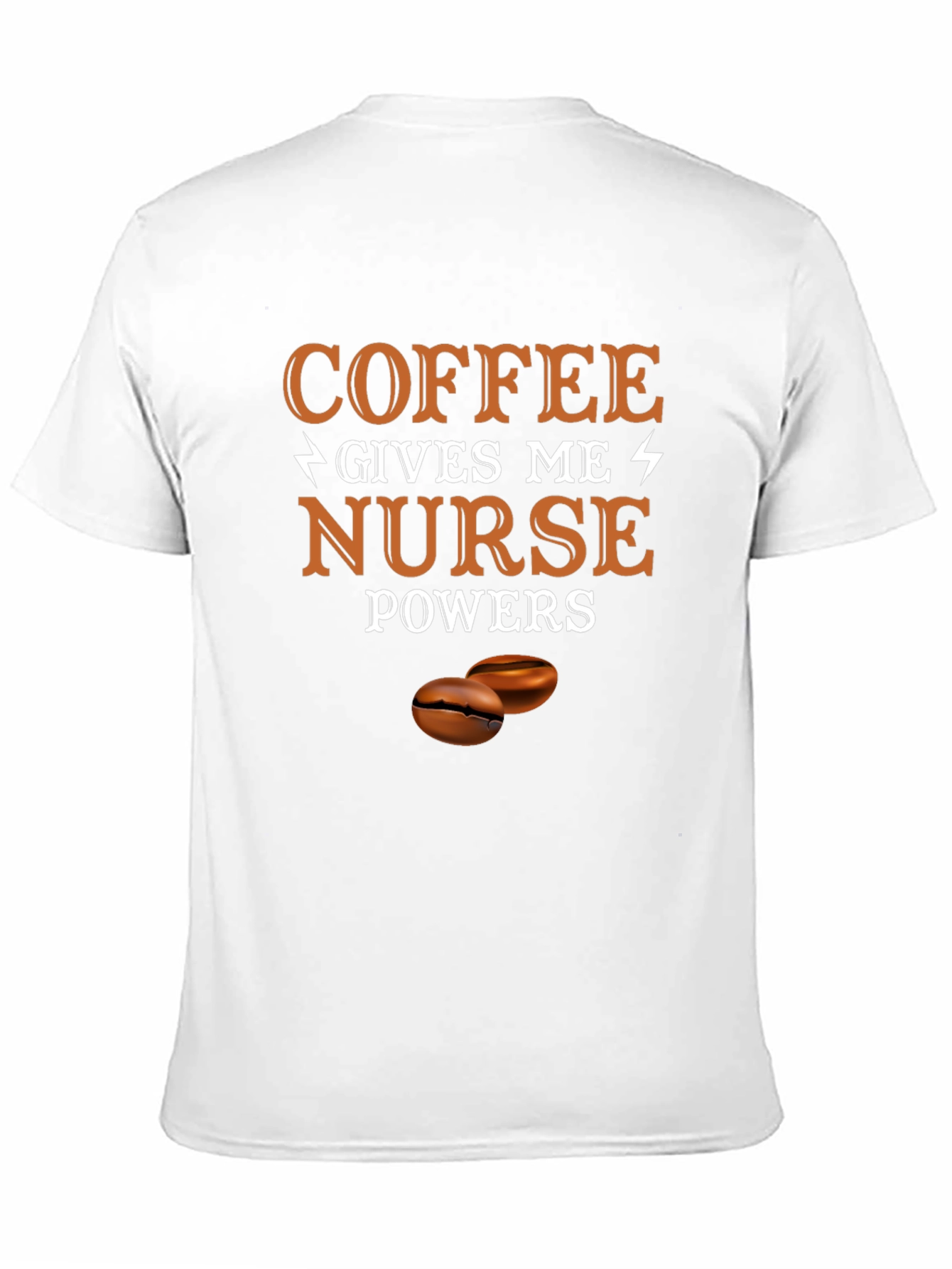Coffee Gives Me Nurse Powers Graphic Tee