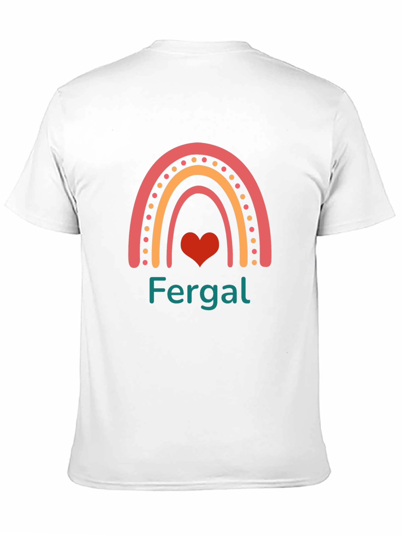 Rainbow Fergal Personalized T-Shirt