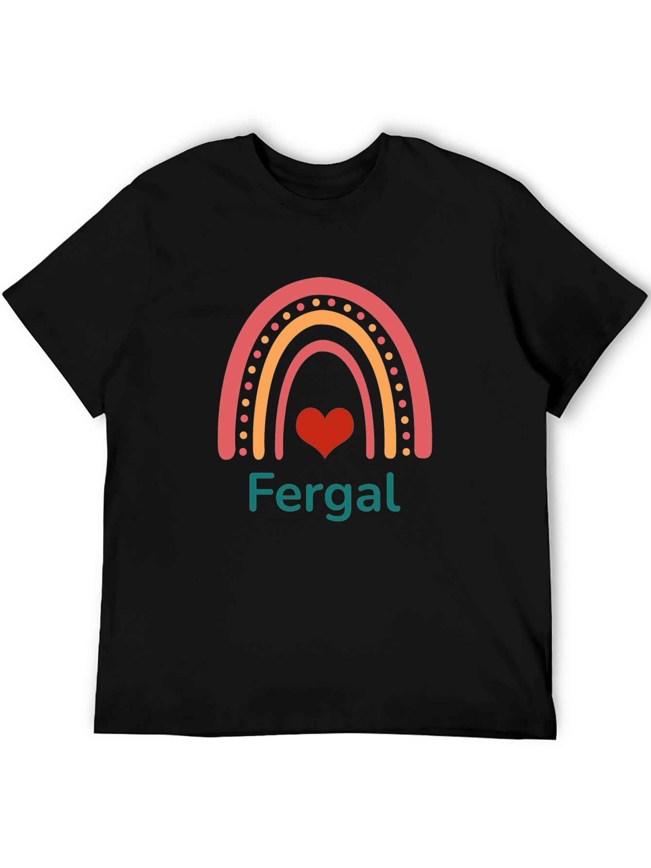 Rainbow Fergal Personalized T-Shirt