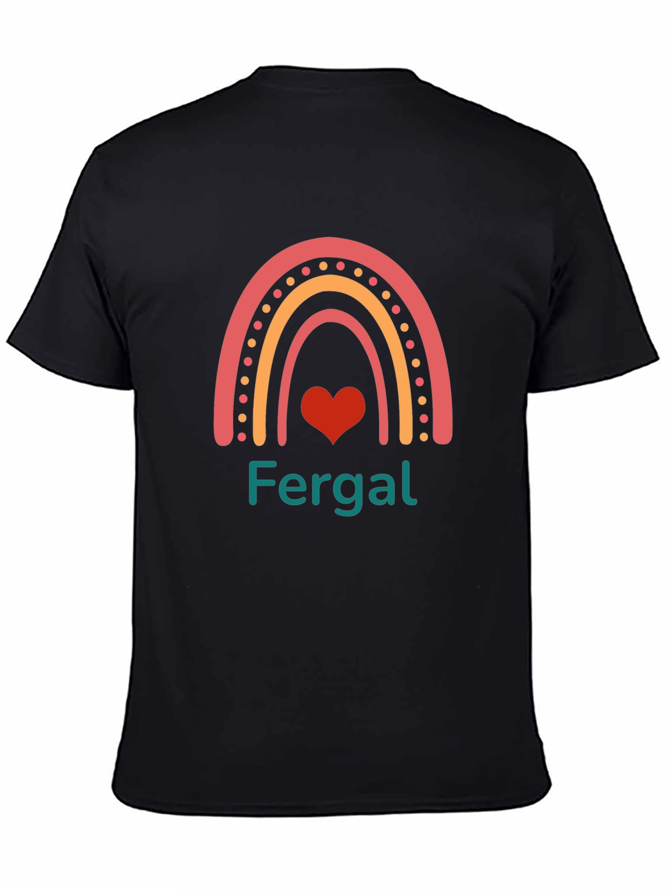 Rainbow Fergal Personalized T-Shirt