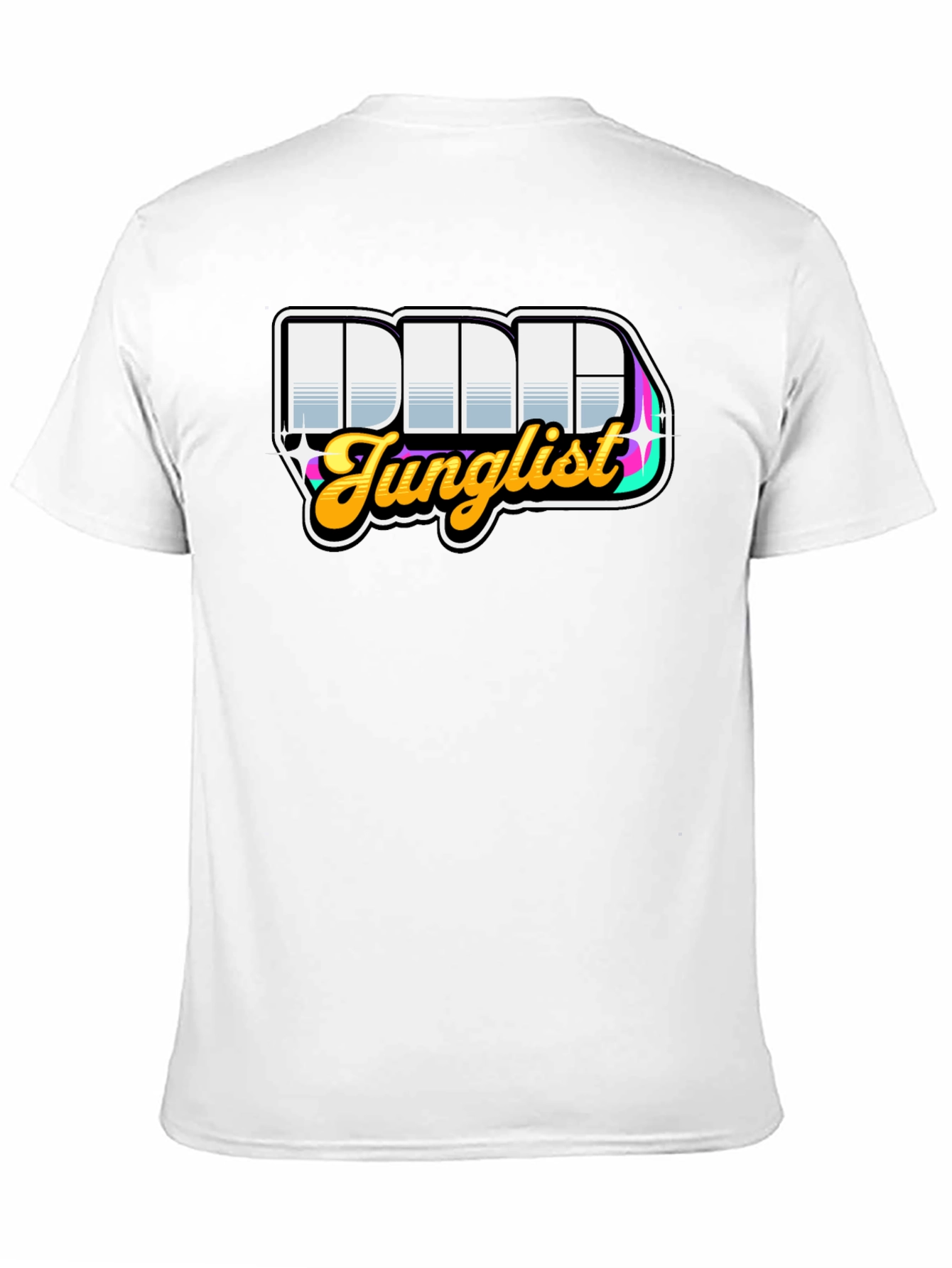 DDD Junglist Black Graphic T-Shirt