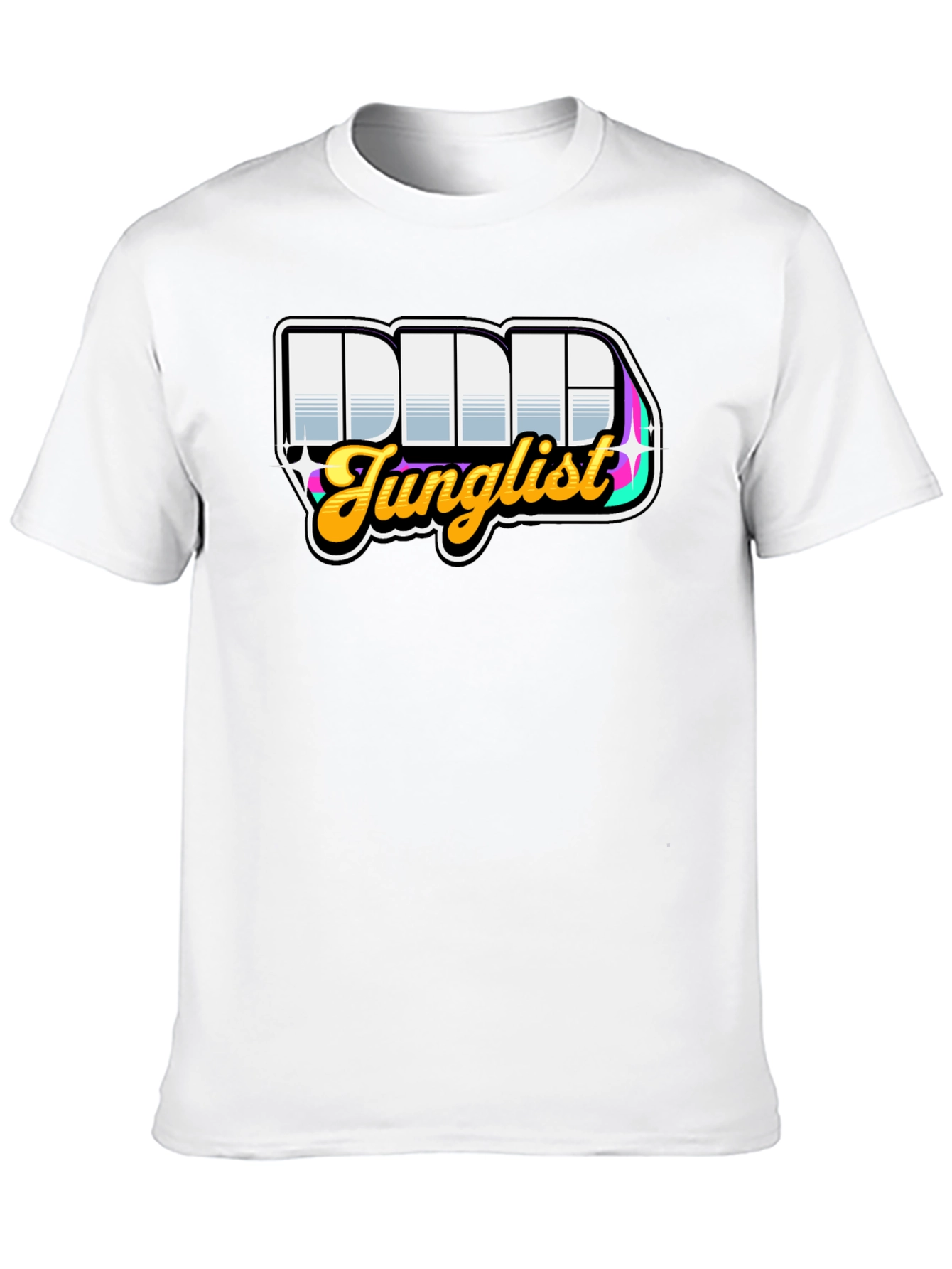DDD Junglist Black Graphic T-Shirt