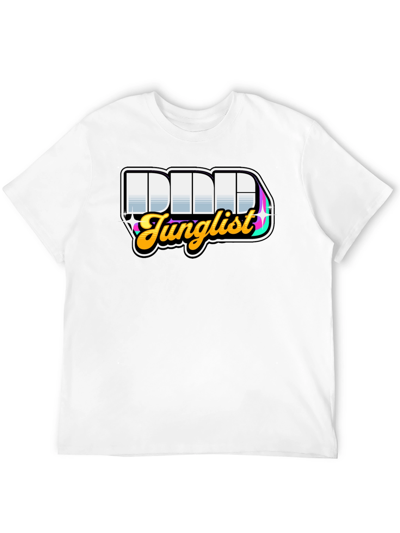 DDD Junglist Black Graphic T-Shirt
