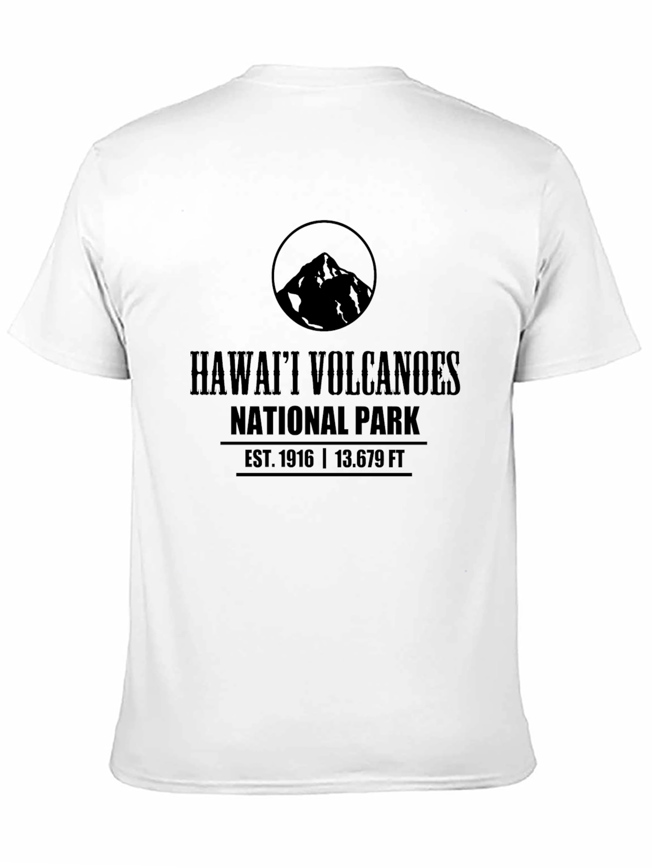Hawaii Volcanoes National Park Black T-Shirt