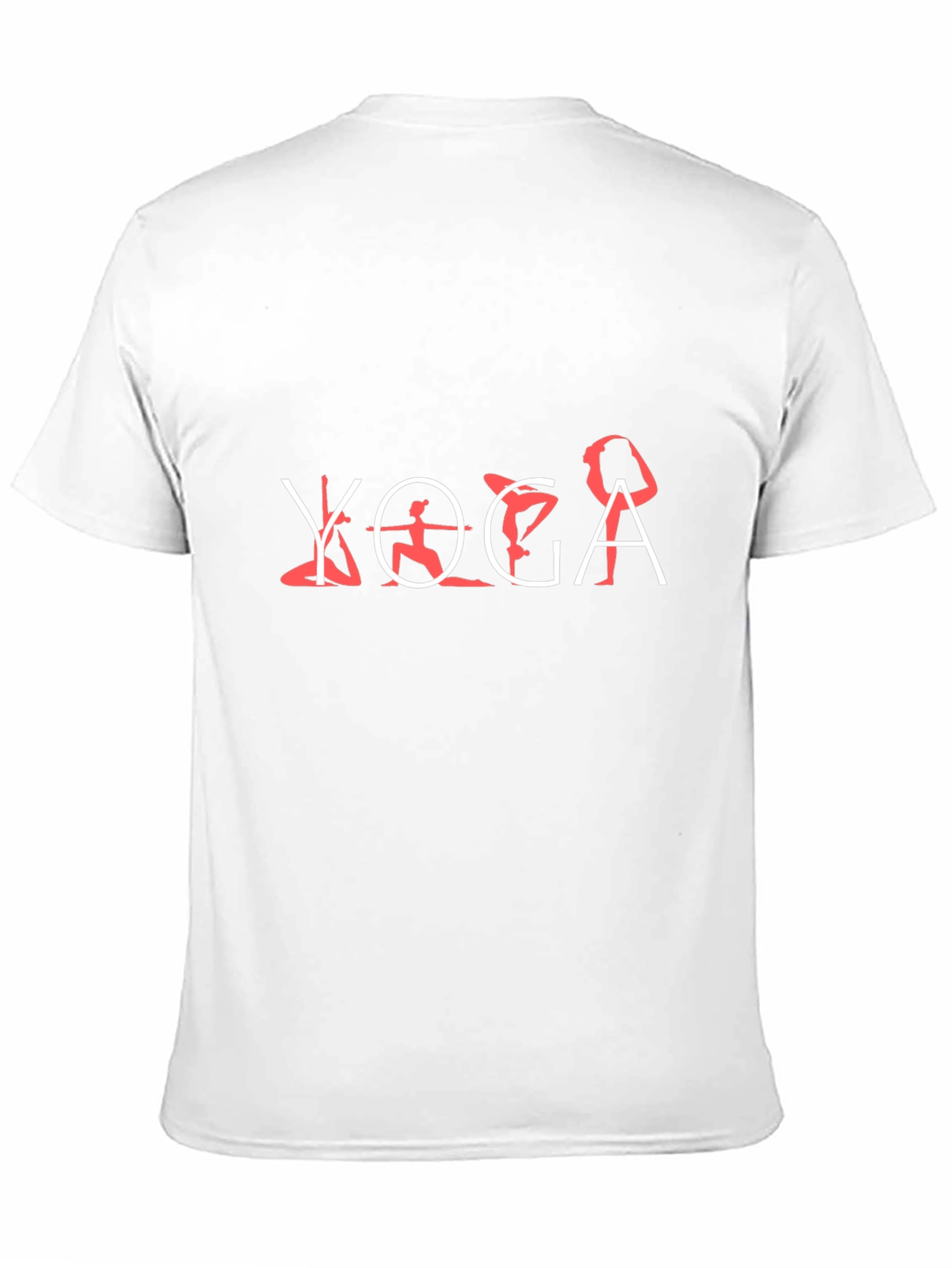 Yoga Pose Graphic T-Shirt - Black