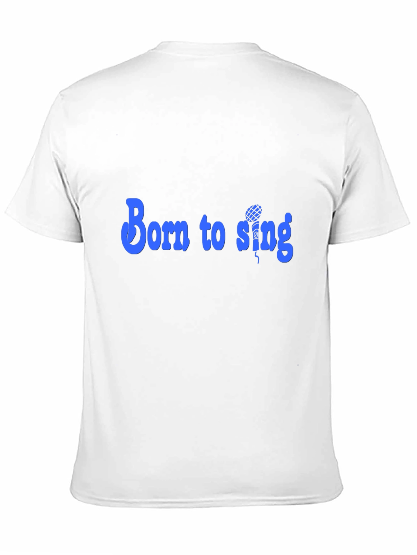 Born to Sing Black Graphic Tee