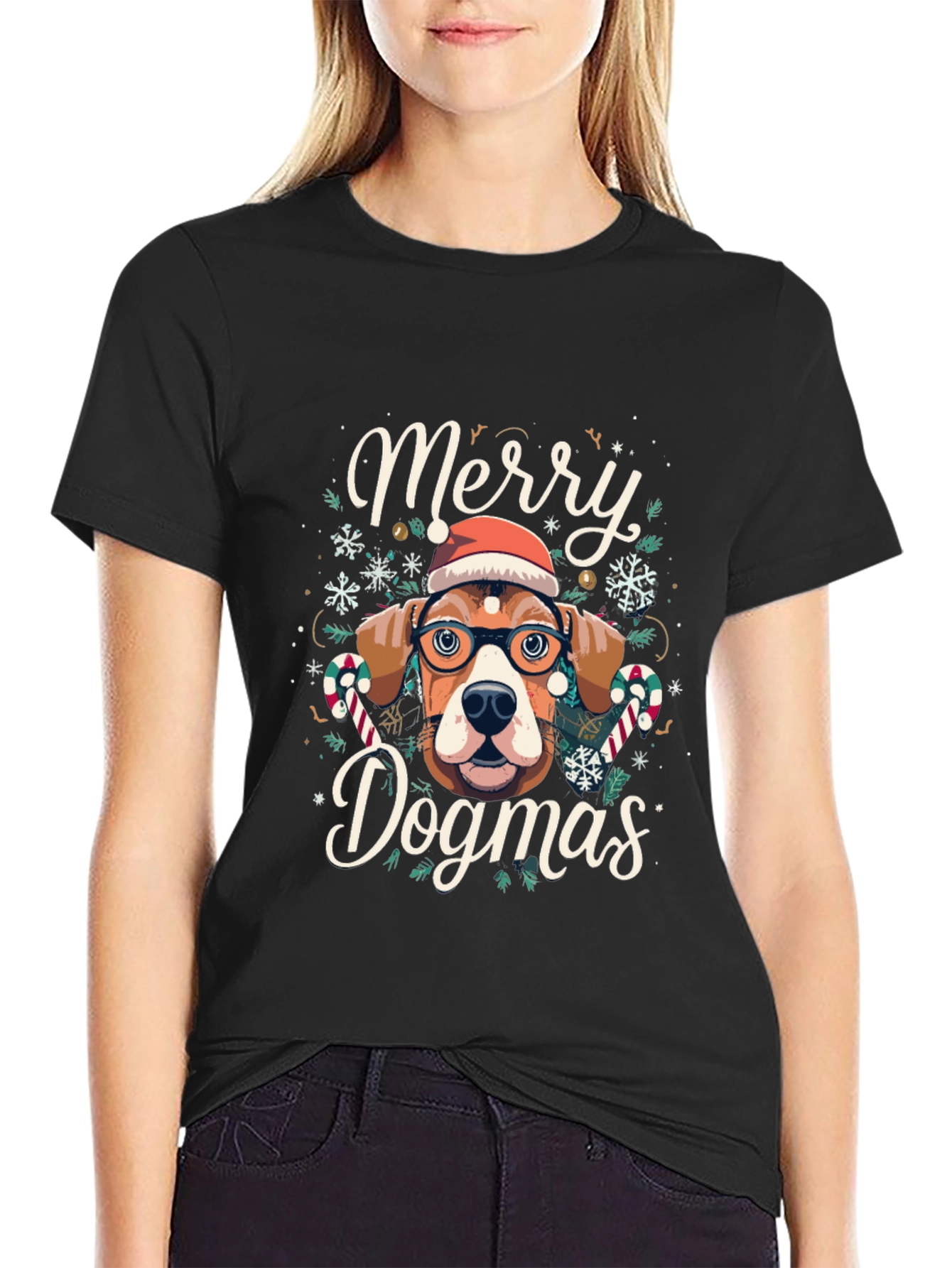 Merry Dogmas Christmas T-Shirt