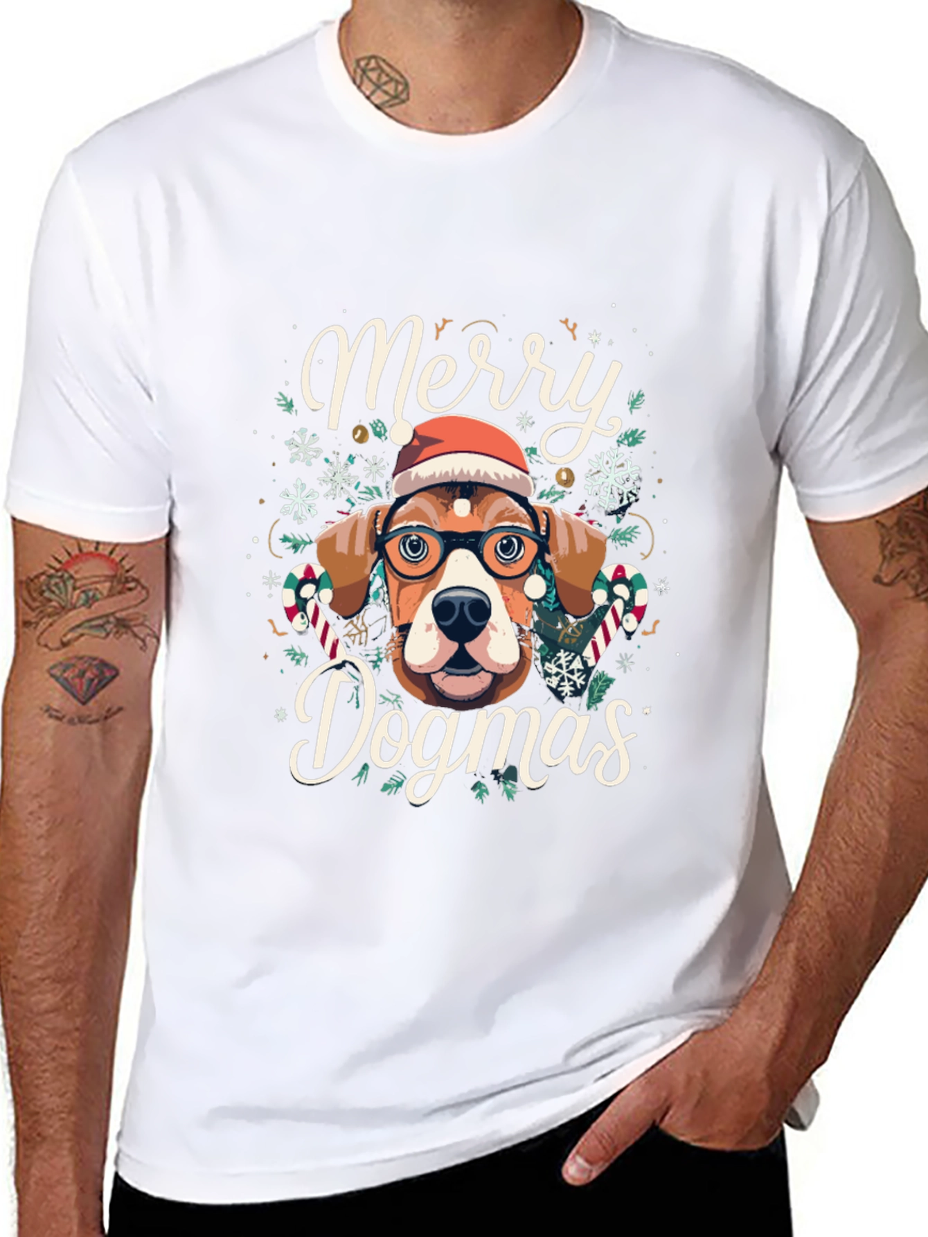Merry Dogmas Christmas T-Shirt