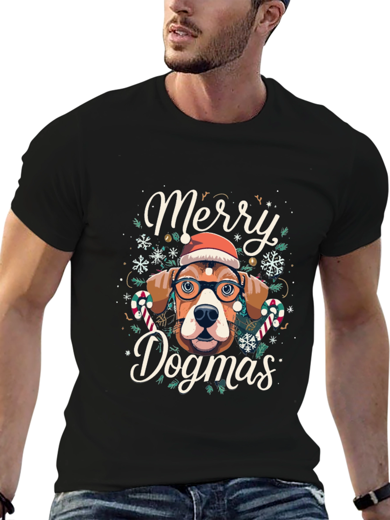 Merry Dogmas Christmas T-Shirt