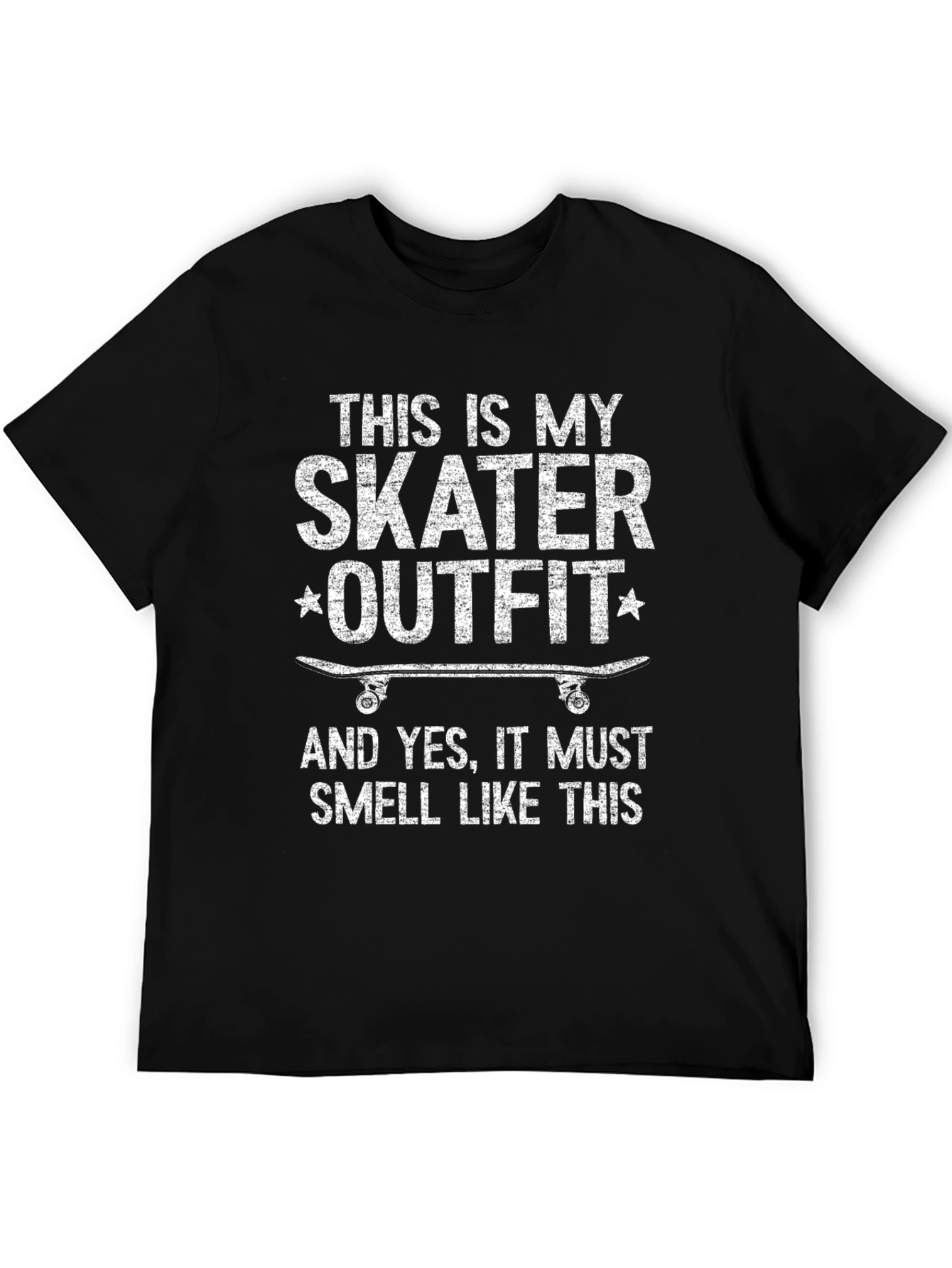 Skater Outfit T-Shirt - Funny Skateboarder Gift