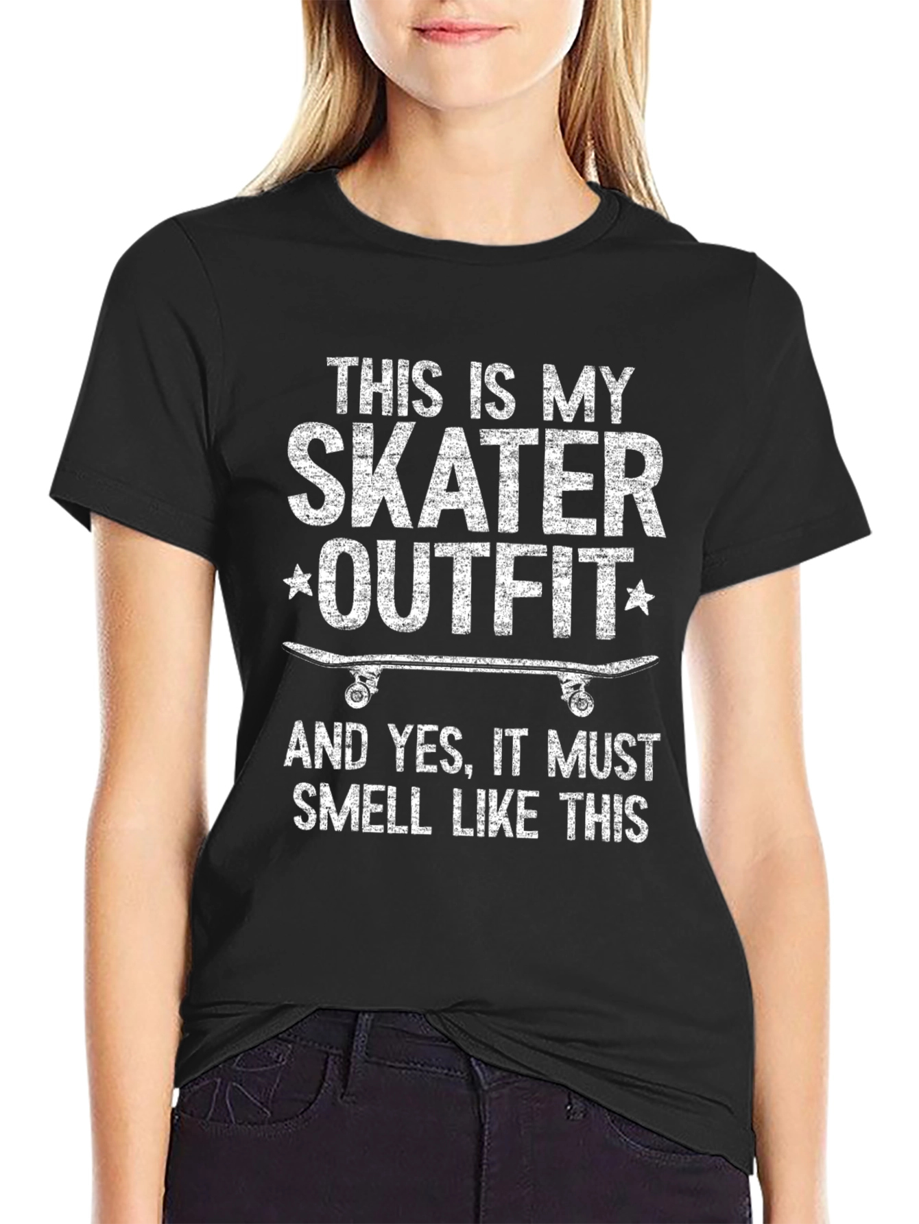 Skater Outfit T-Shirt - Funny Skateboarder Gift