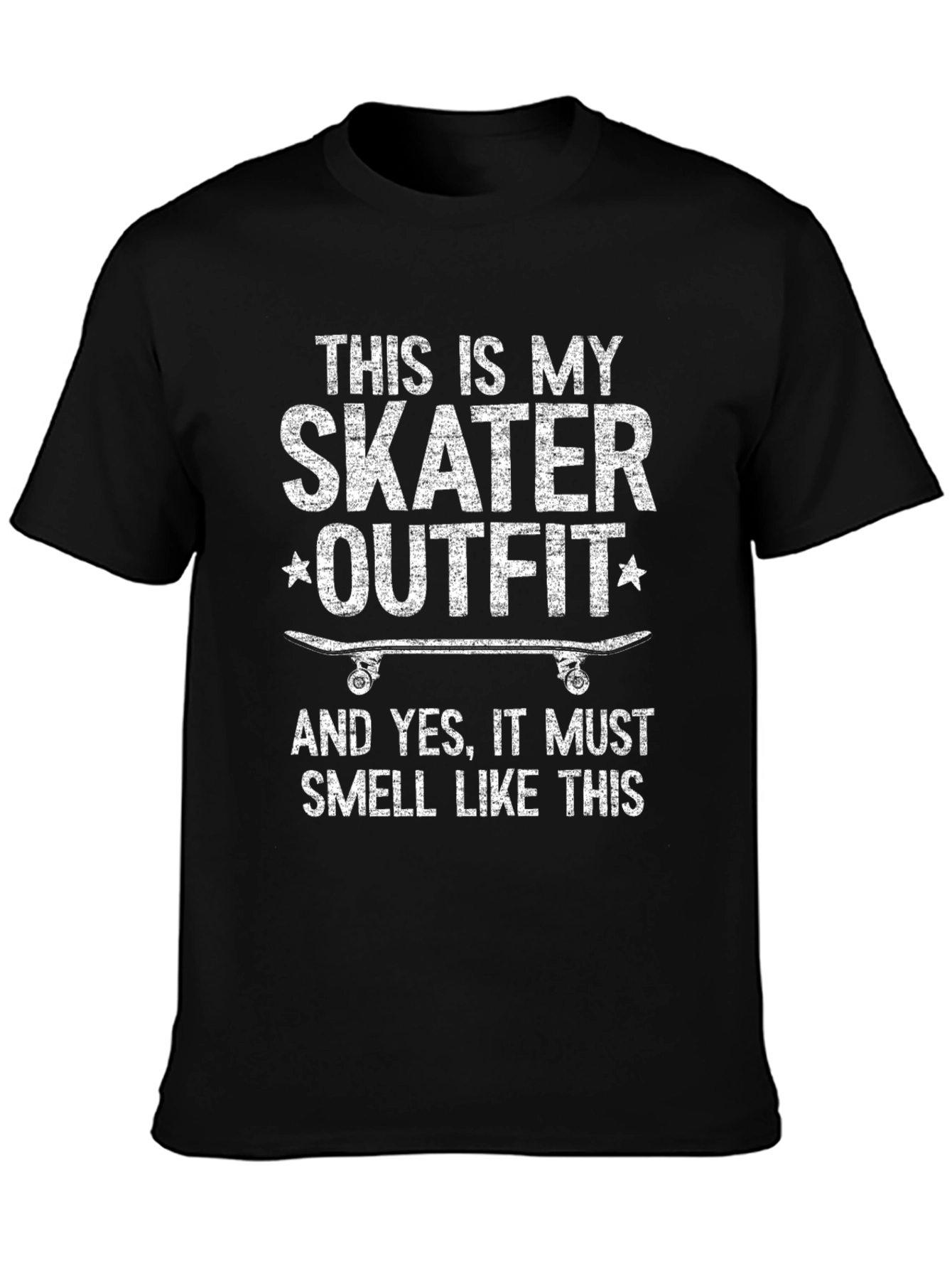 Skater Outfit T-Shirt - Funny Skateboarder Gift