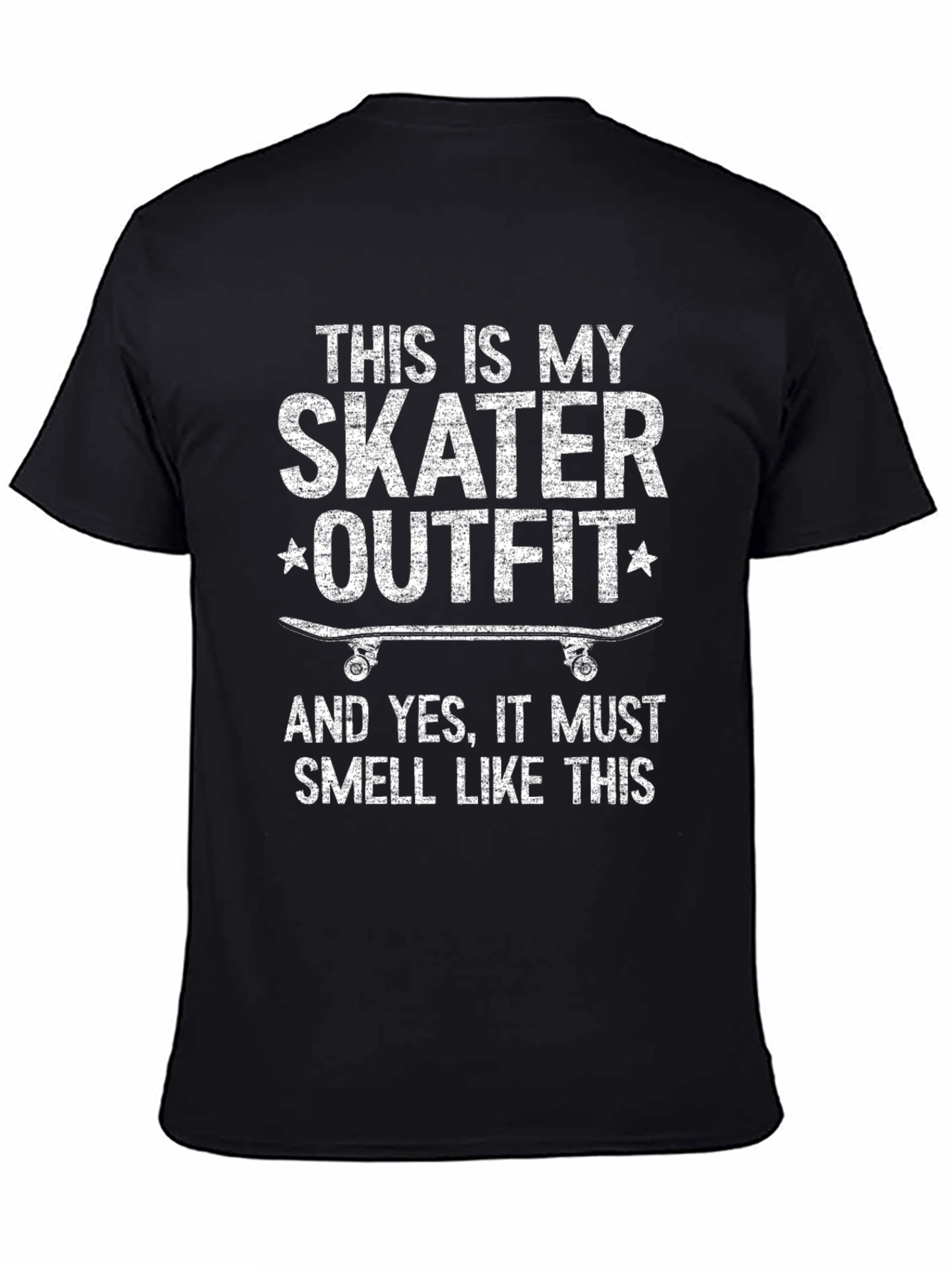 Skater Outfit T-Shirt - Funny Skateboarder Gift